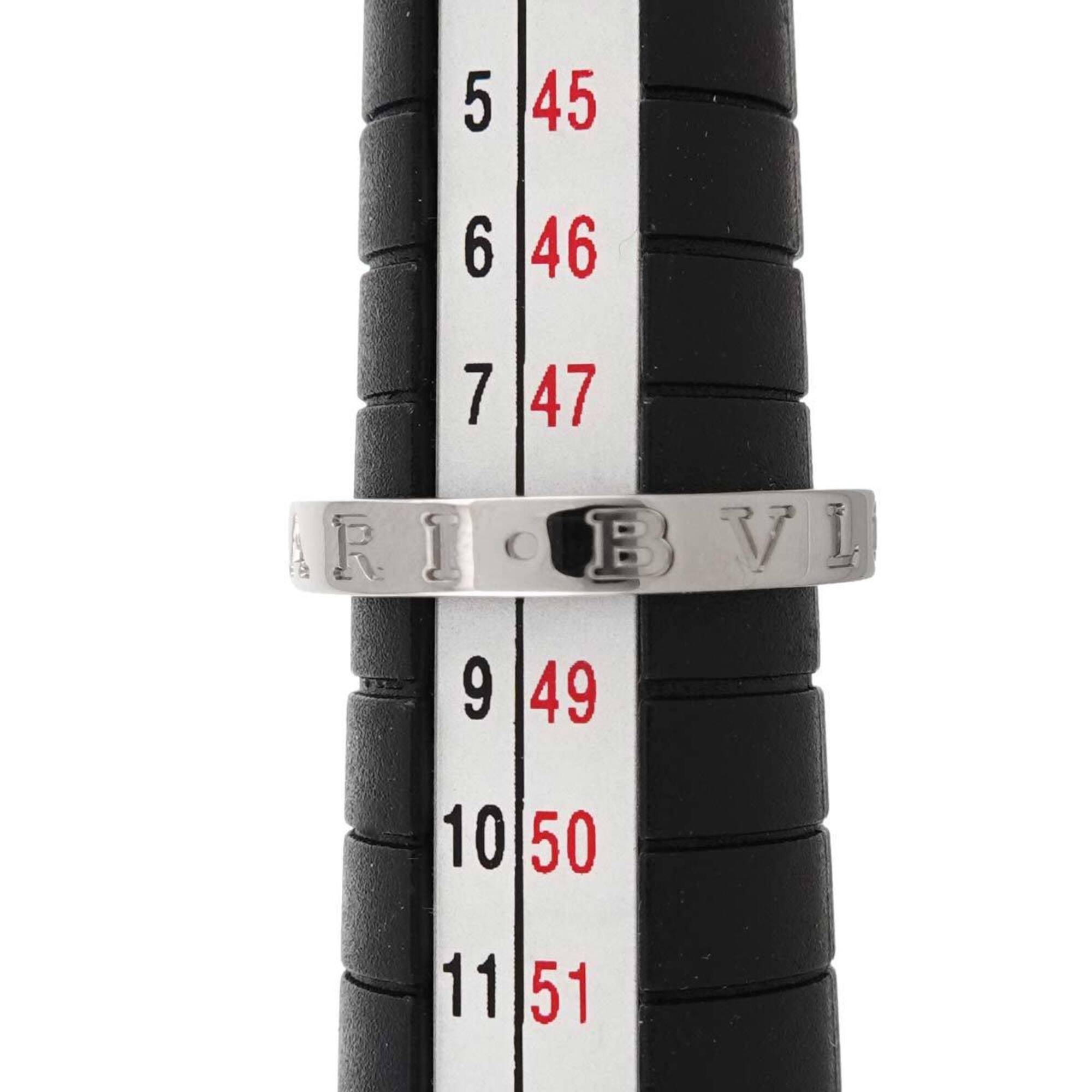 Bvlgari Platinum 950 Band Ring (Pre-Owned)