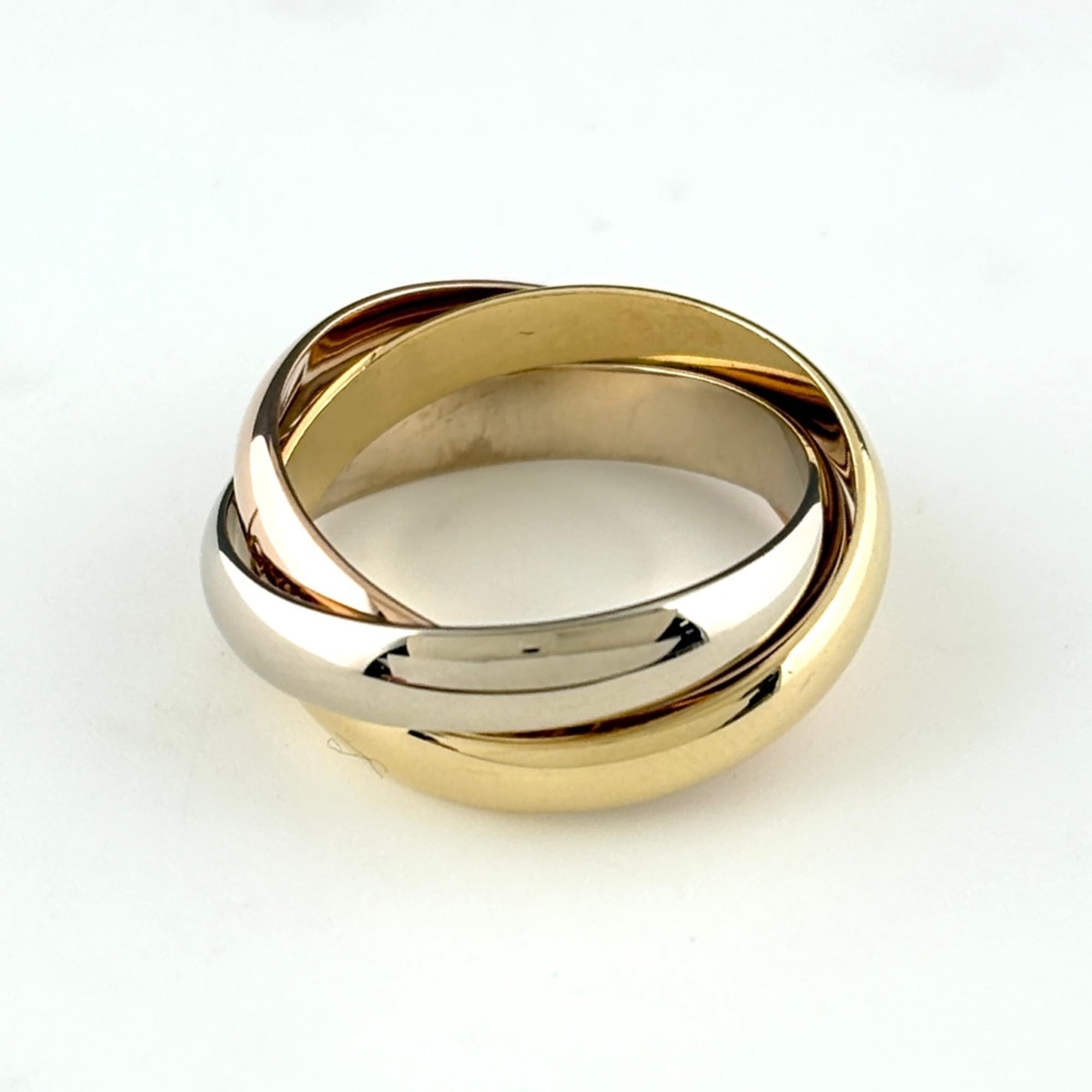Cartier Yellow Gold (18K) Pink Gold (18K) White Gold (18K) Band Ring (Pre-Owned)