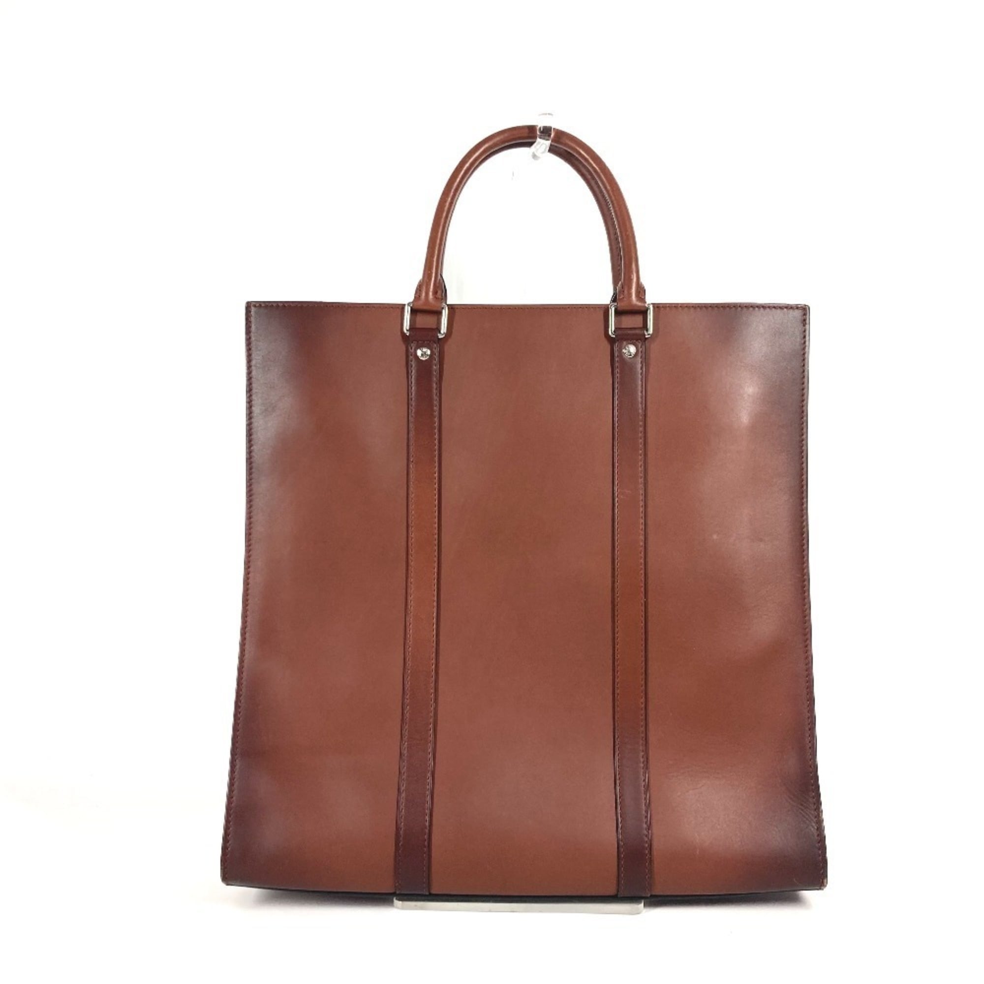 Louis Vuitton Brown Nomade Leather Briefcase Handbag Tote Bag (Pre-Owned)