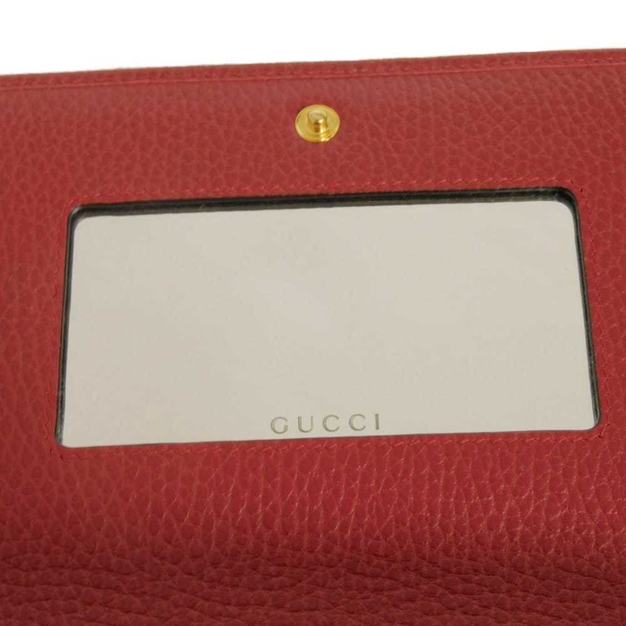 Gucci Red Color Clutch Bag Shoulder Bag (Pre-Owned)