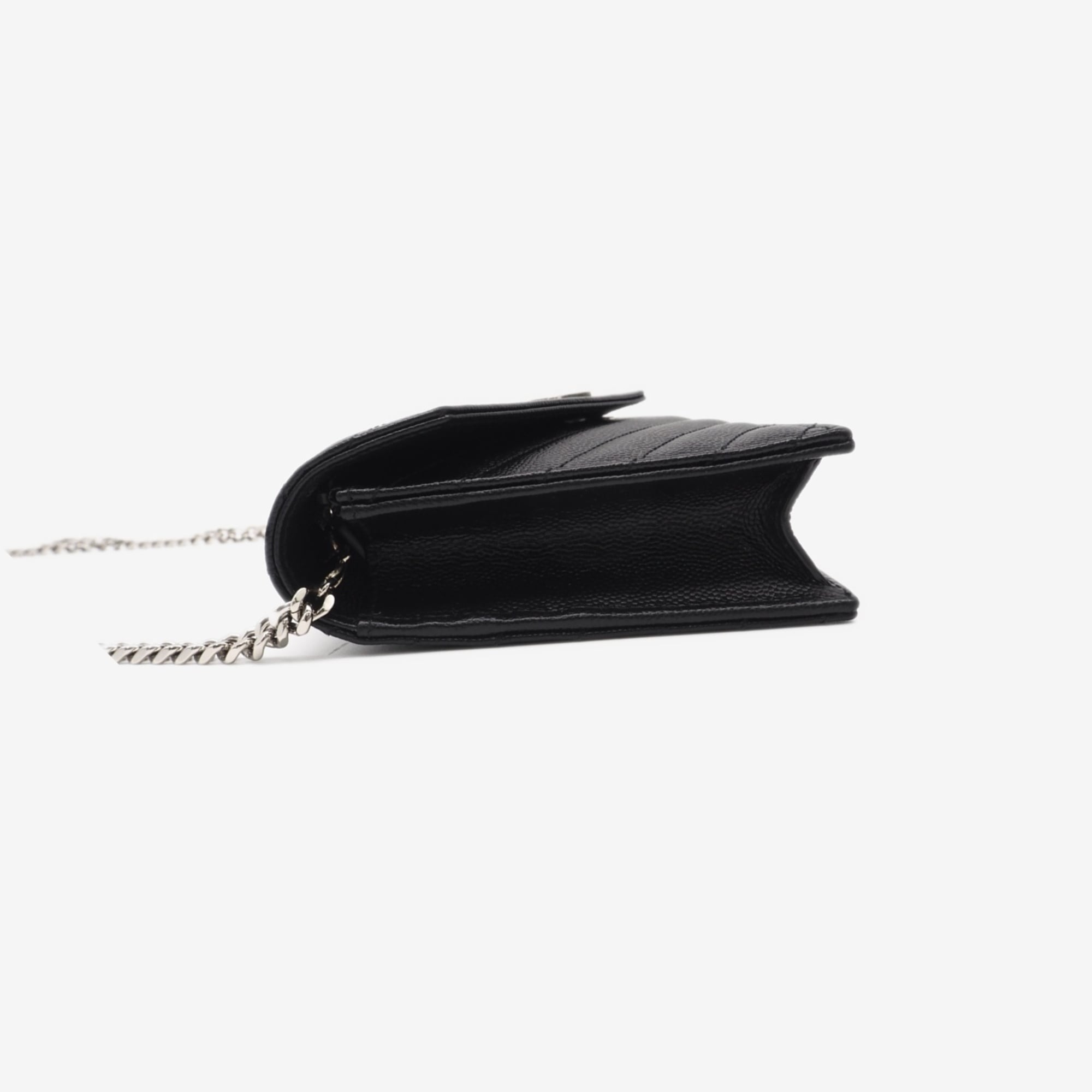 Yves Saint Laurent Black Leather Shoulder Bag (Pre-Owned)
