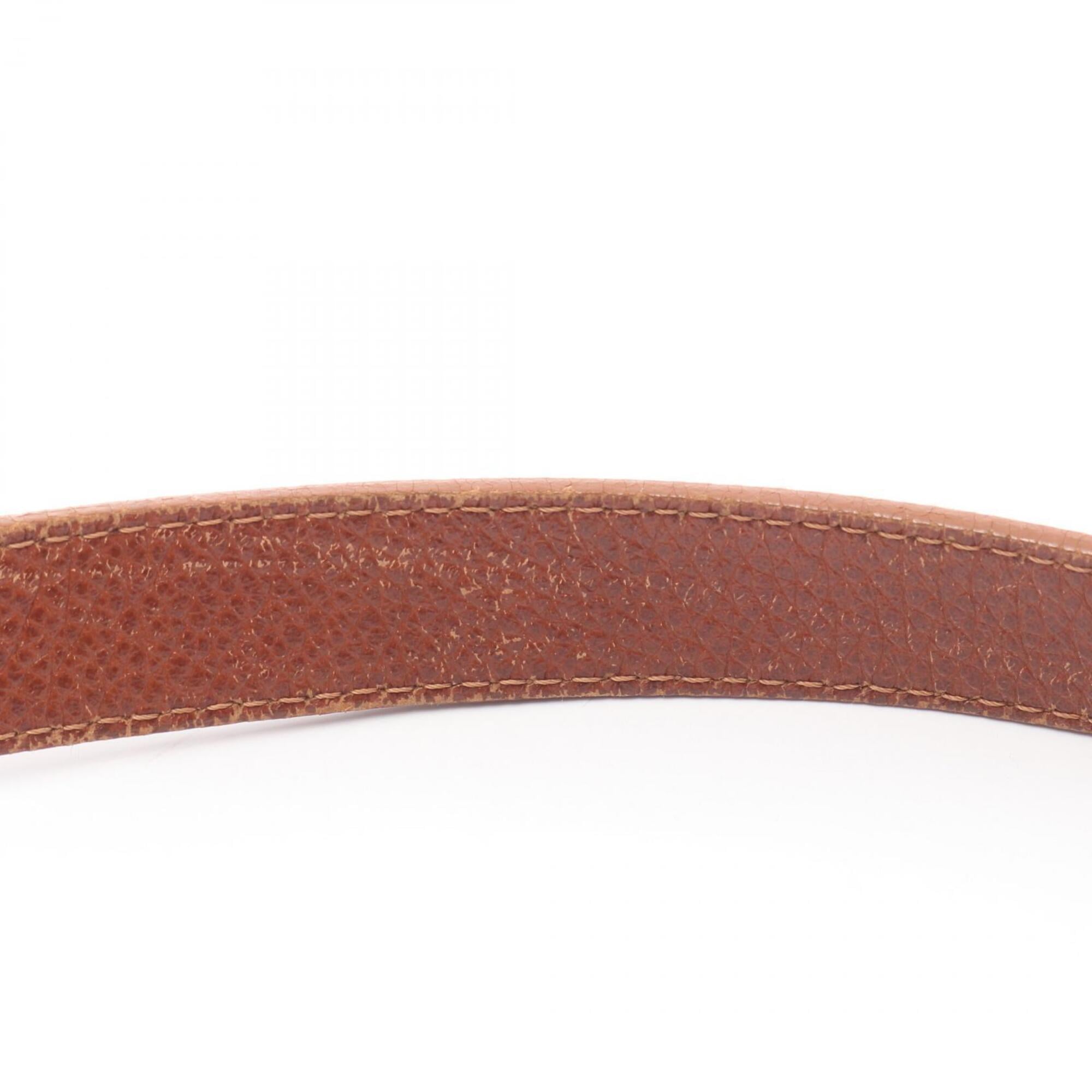 Saint Laurent Brown Leather Handbag Shoulder Bag (Pre-Owned)
