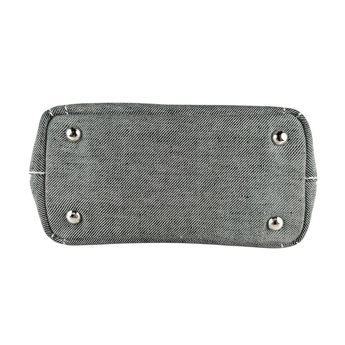 Miu Miu Black Canvas Handbag Shoulder Bag (Pre-Owned)