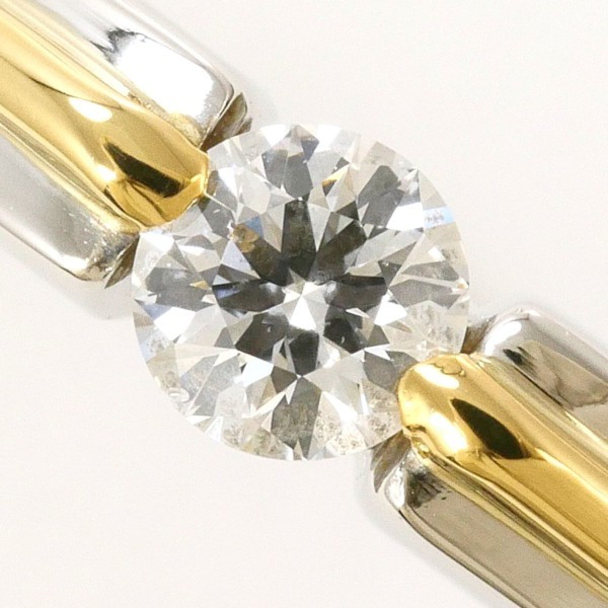 Unbranded Platinum Yellow Gold Yellow Gold (18K) Platinum 900 Band Ring (Pre-Owned)