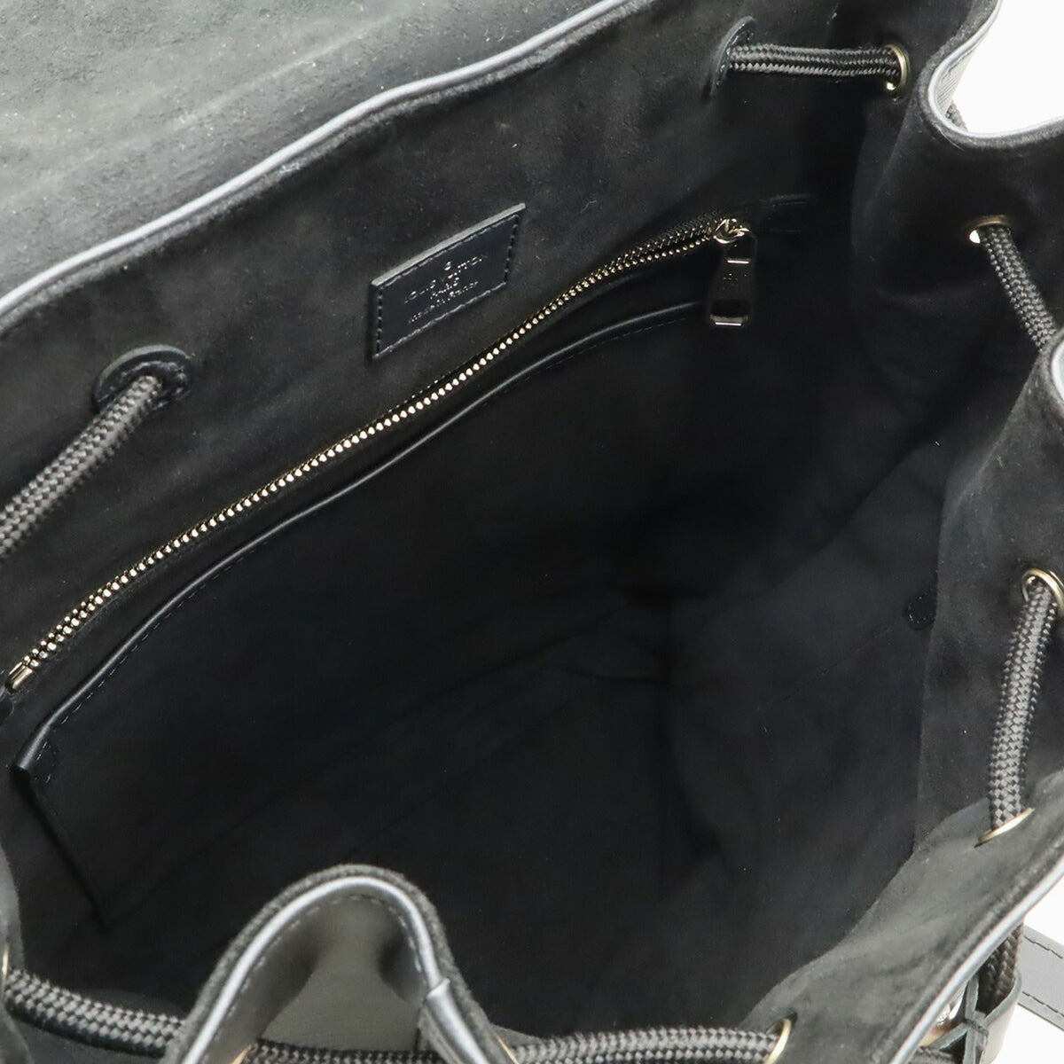 Louis Vuitton Black Noir Epi Leather Backpack (Pre-Owned)