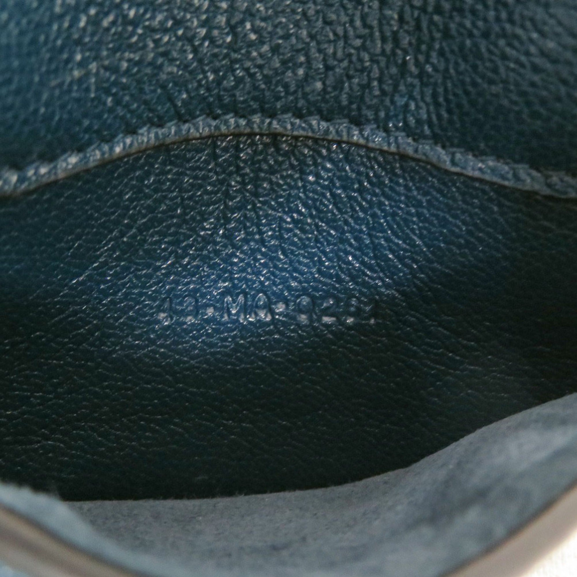 Christian Dior Blue Leather Shoulder Bag (Pre-Owned)