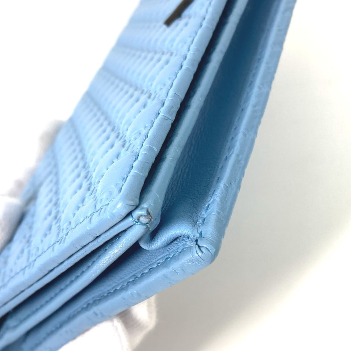 Gucci Blue Leather Shoulder Bag (Pre-Owned)