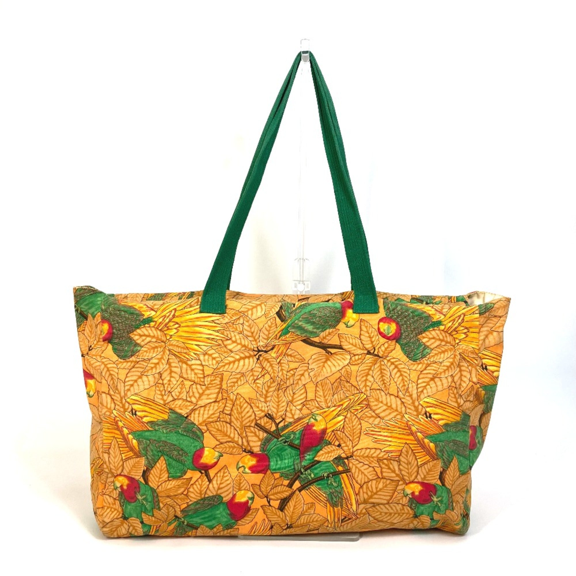 Hermes Orange Cloth Tote Bag (Pre-Owned)