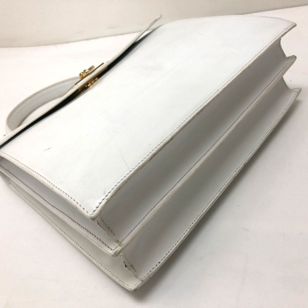 Celine White Leather Handbag (Pre-Owned)