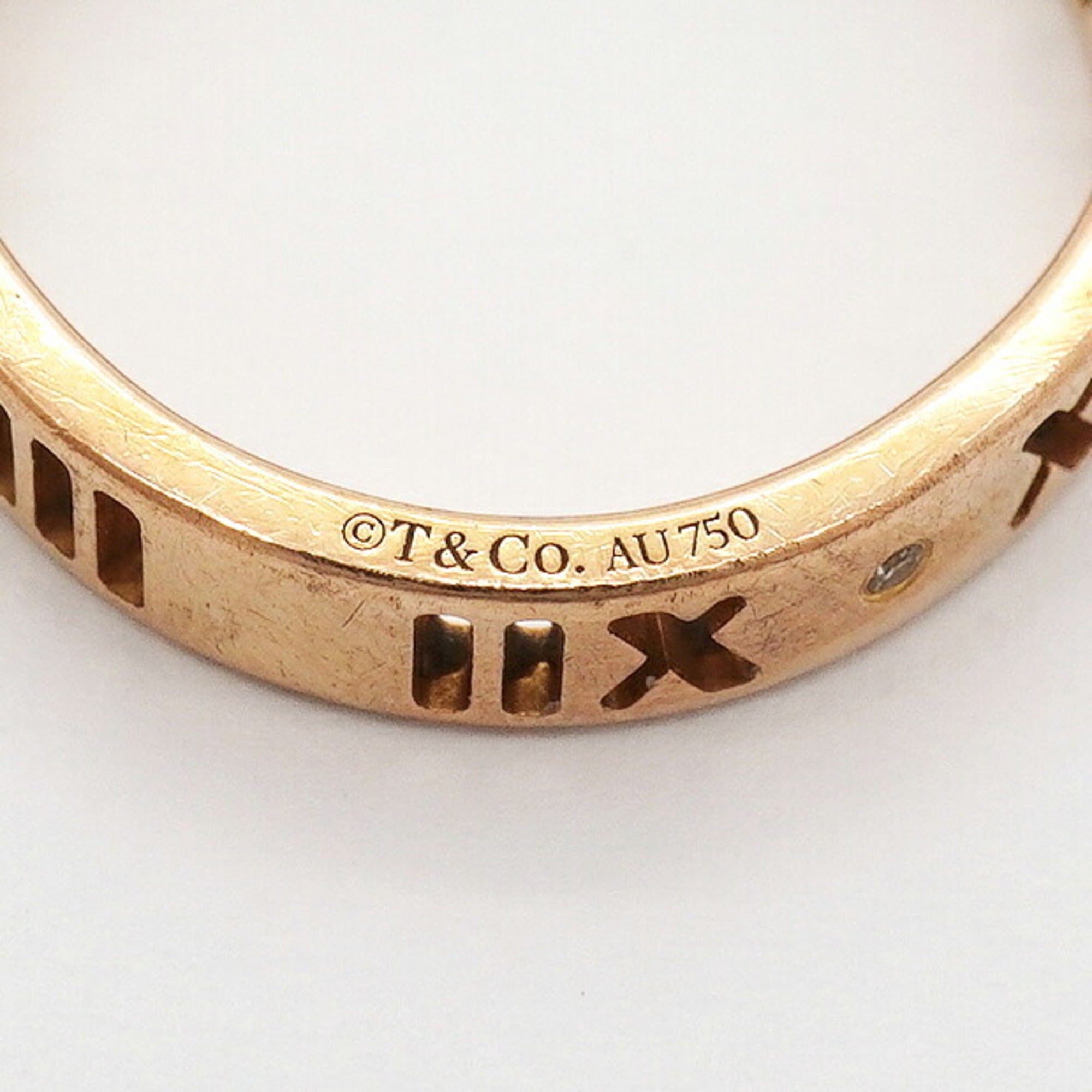 Tiffany Pink Gold (18K) Band Ring (Pre-Owned)