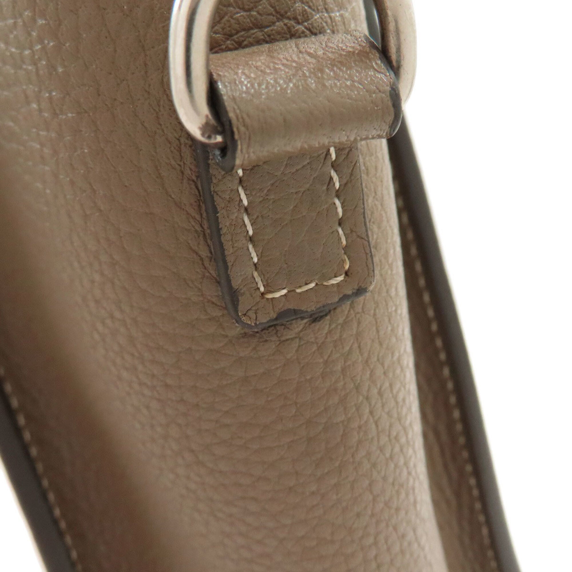 Celine Brown Leather Handbag (Pre-Owned)
