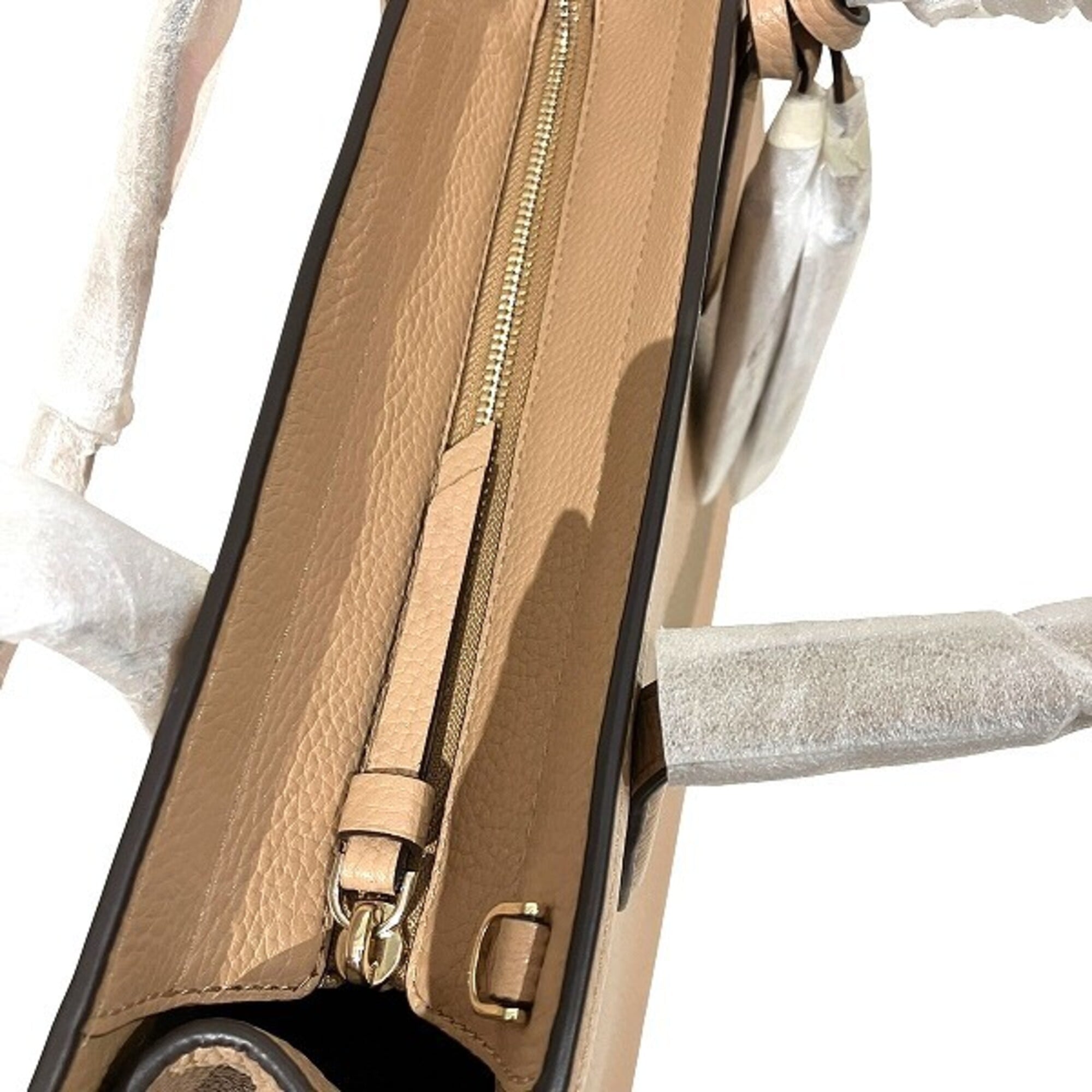 Kate Spade Beige Leather Handbag Shoulder Bag (Pre-Owned)
