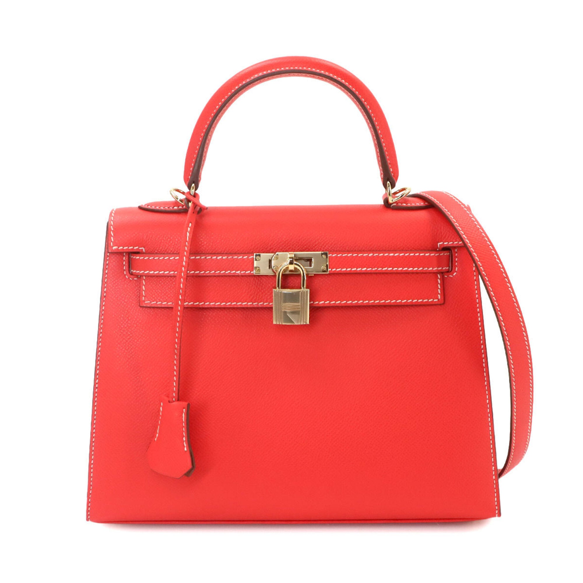 Hermes Rose Jaipur Epsom Leather Handbag (Pre-Owned)