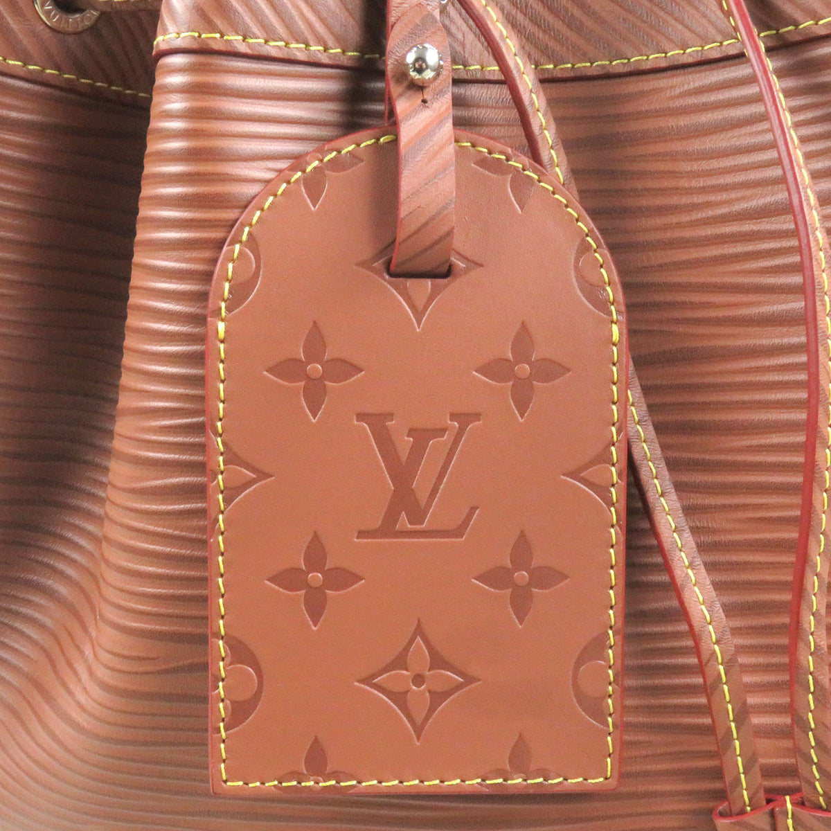 Louis Vuitton Brown Epi Leather Handbag Shoulder Bag (Pre-Owned)