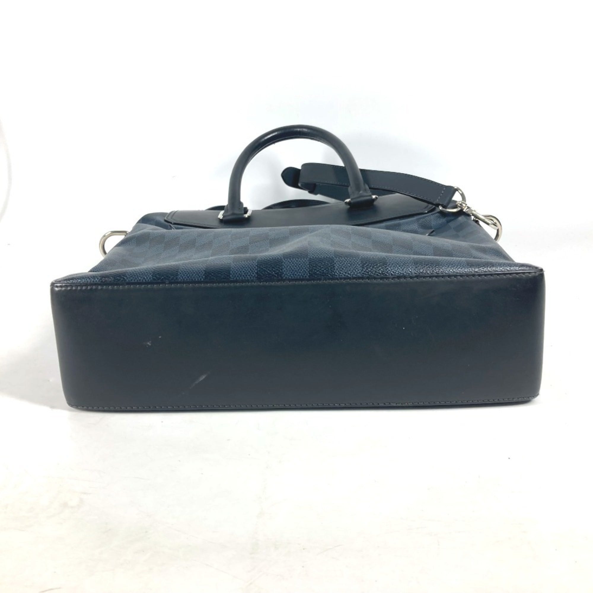 Louis Vuitton Navy Handbag Shoulder Bag Tote Bag (Pre-Owned)