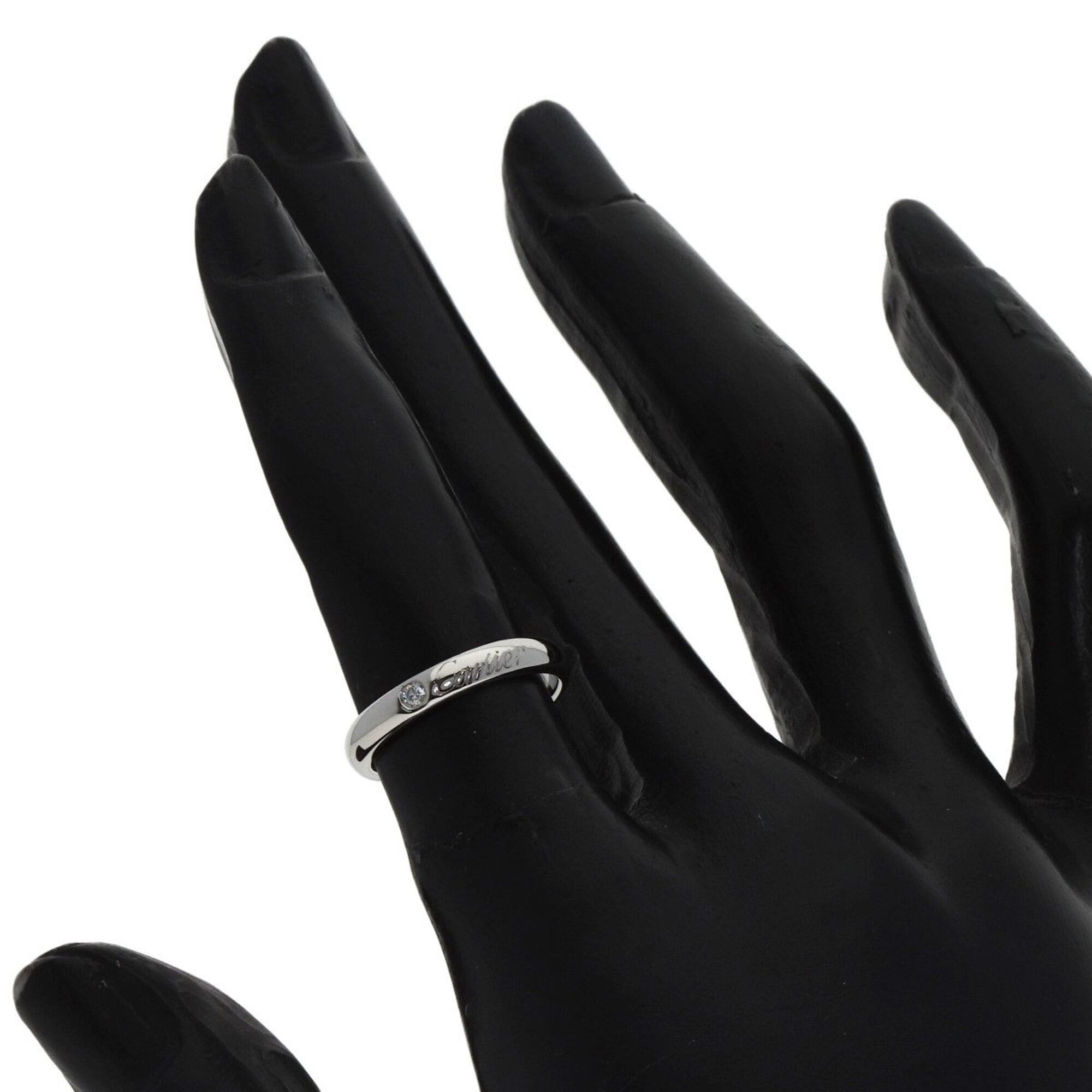 Cartier Platinum 950 Band Ring (Pre-Owned)