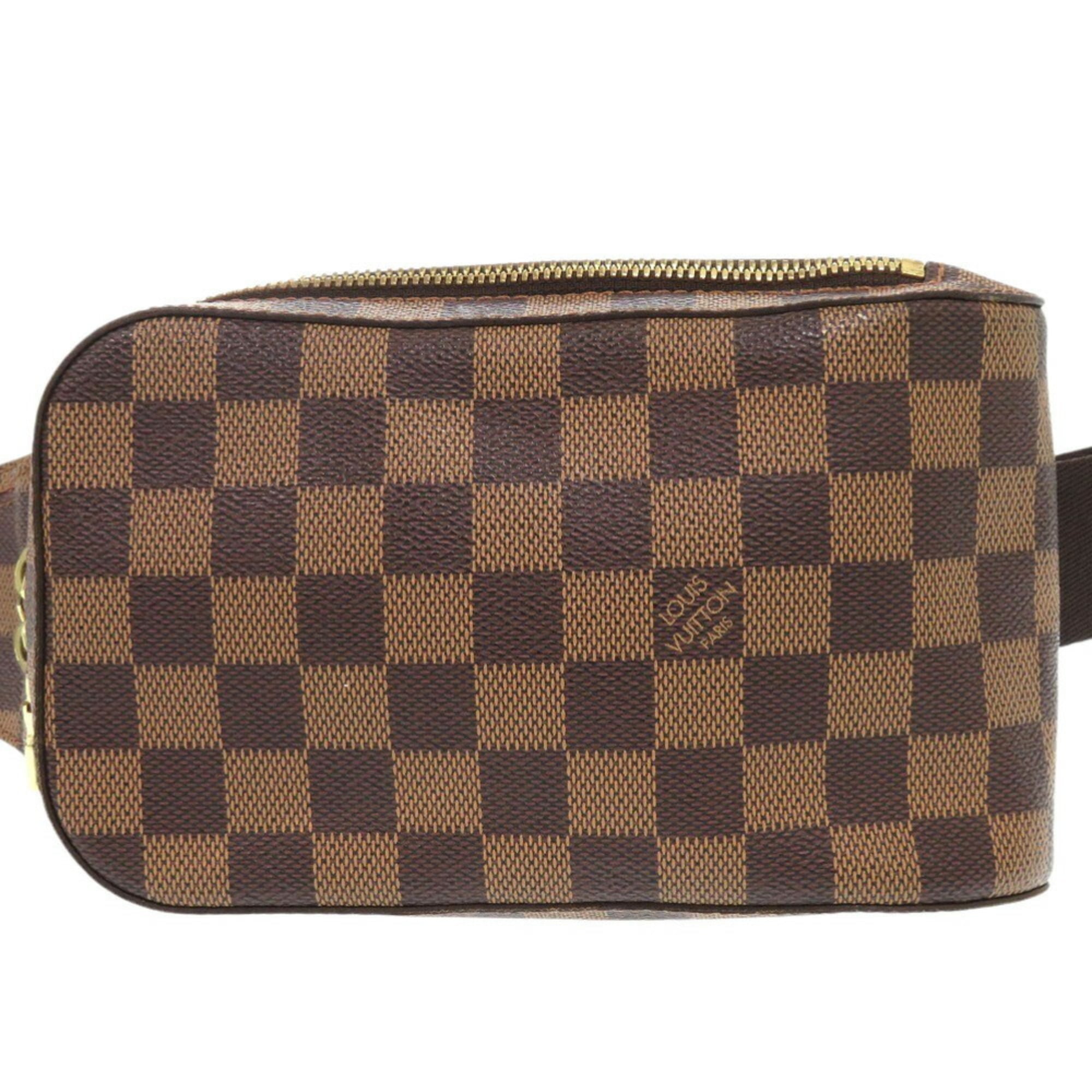 Louis Vuitton Damier Canvas Ebene Damier Canvas Sling Bag (Pre-Owned)