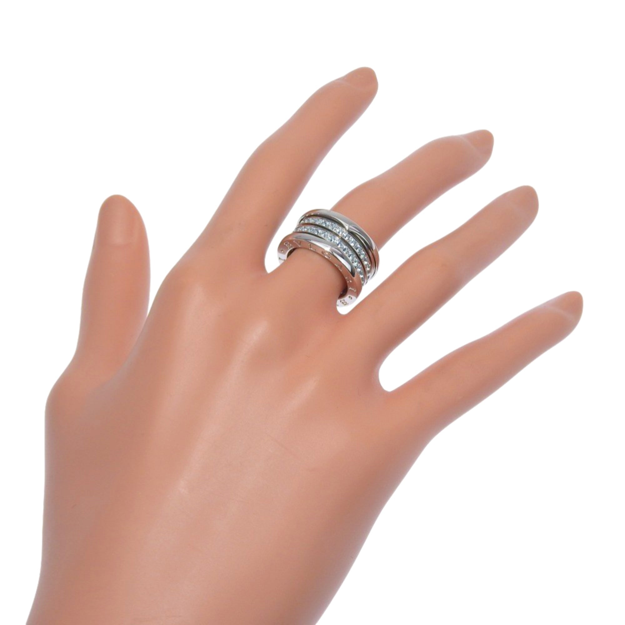 Bvlgari B.Zero1 White Gold (18K) Band Ring (Pre-Owned)