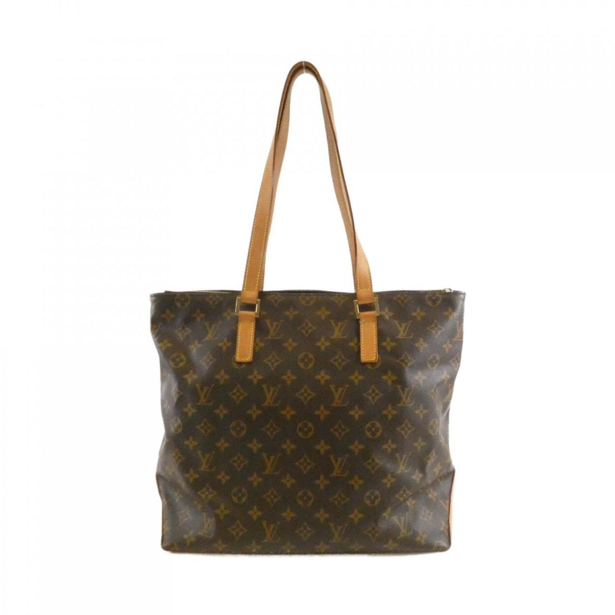 Louis Vuitton Monogram Marron Coated Canvas Handbag (Pre-Owned)