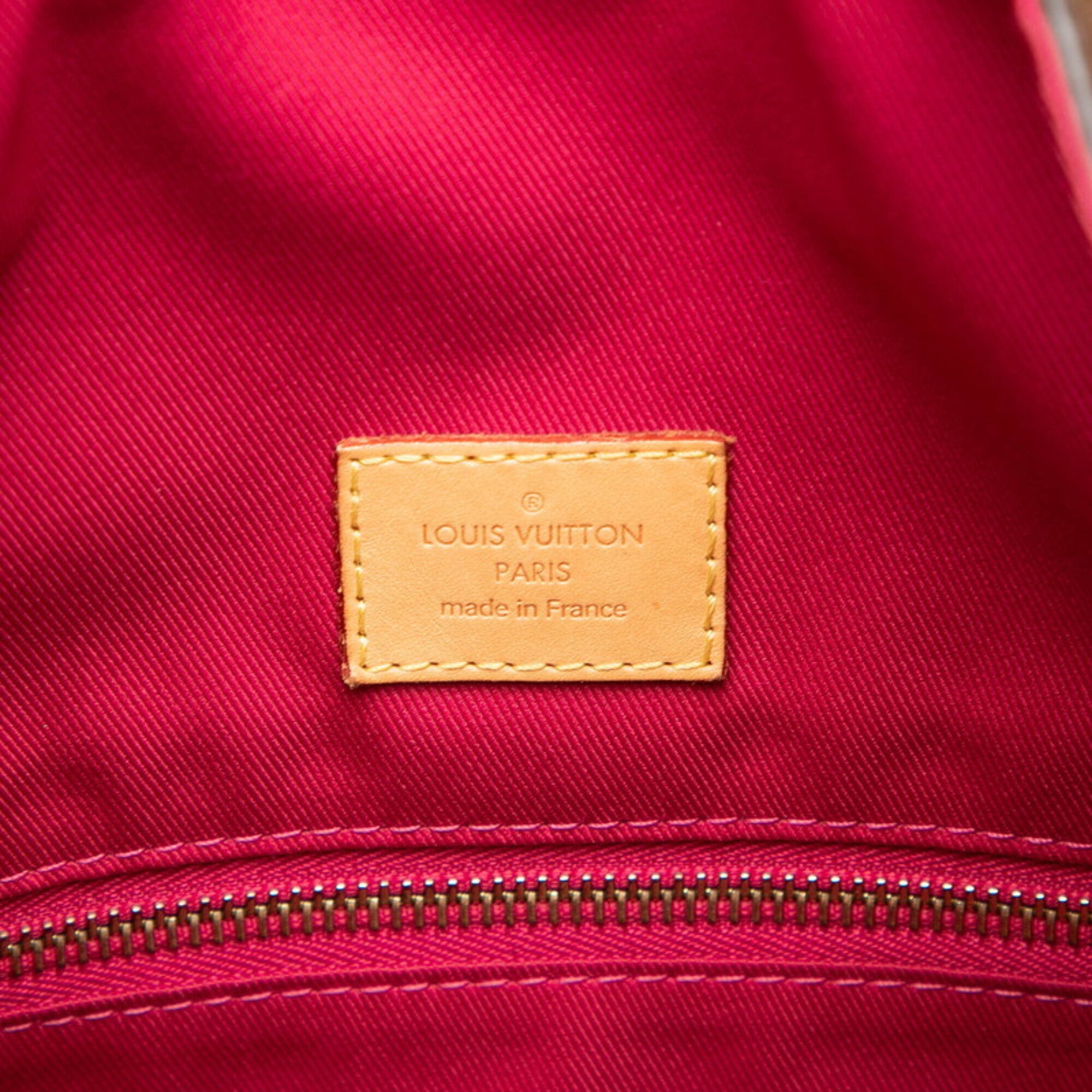 Louis Vuitton Brown Pvc Leather Shoulder Bag (Pre-Owned)