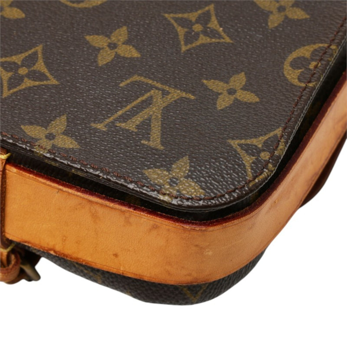 Louis Vuitton Monogram Brown Pvc Leather Shoulder Bag (Pre-Owned)