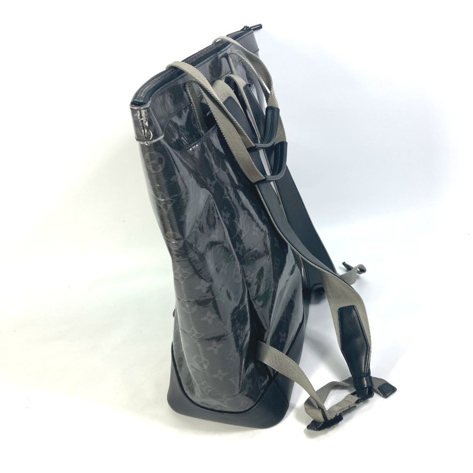 Louis Vuitton Black Monogram Eclipse Monogram Eclipse Backpack Handbag Tote Bag (Pre-Owned)