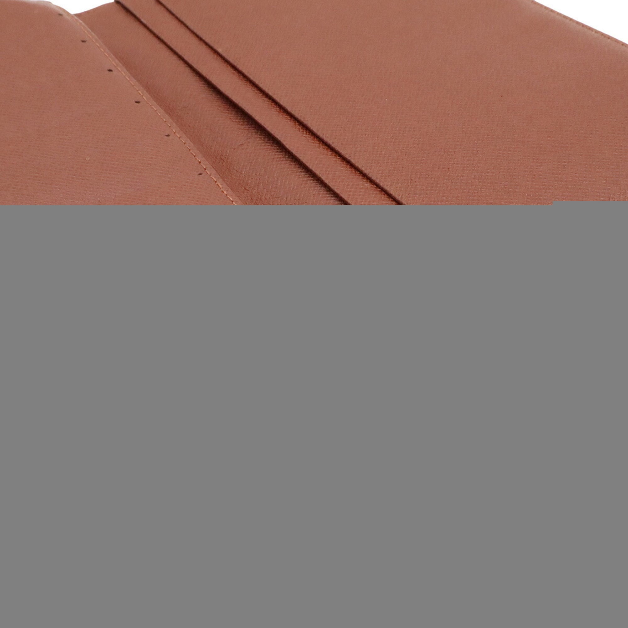 Louis Vuitton Brown Monogram Canvas Long Bill Wallet (Bi-Fold) (Pre-Owned)