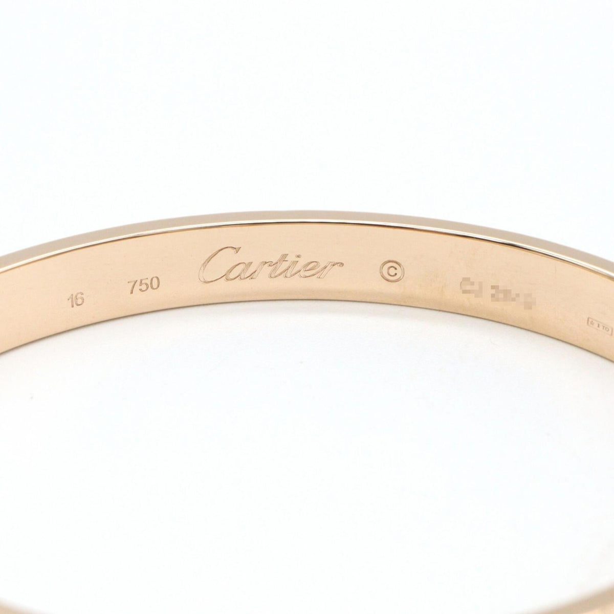 Cartier Love Pink Gold Pink Gold (18K) Charm Bracelet (Pre-Owned)