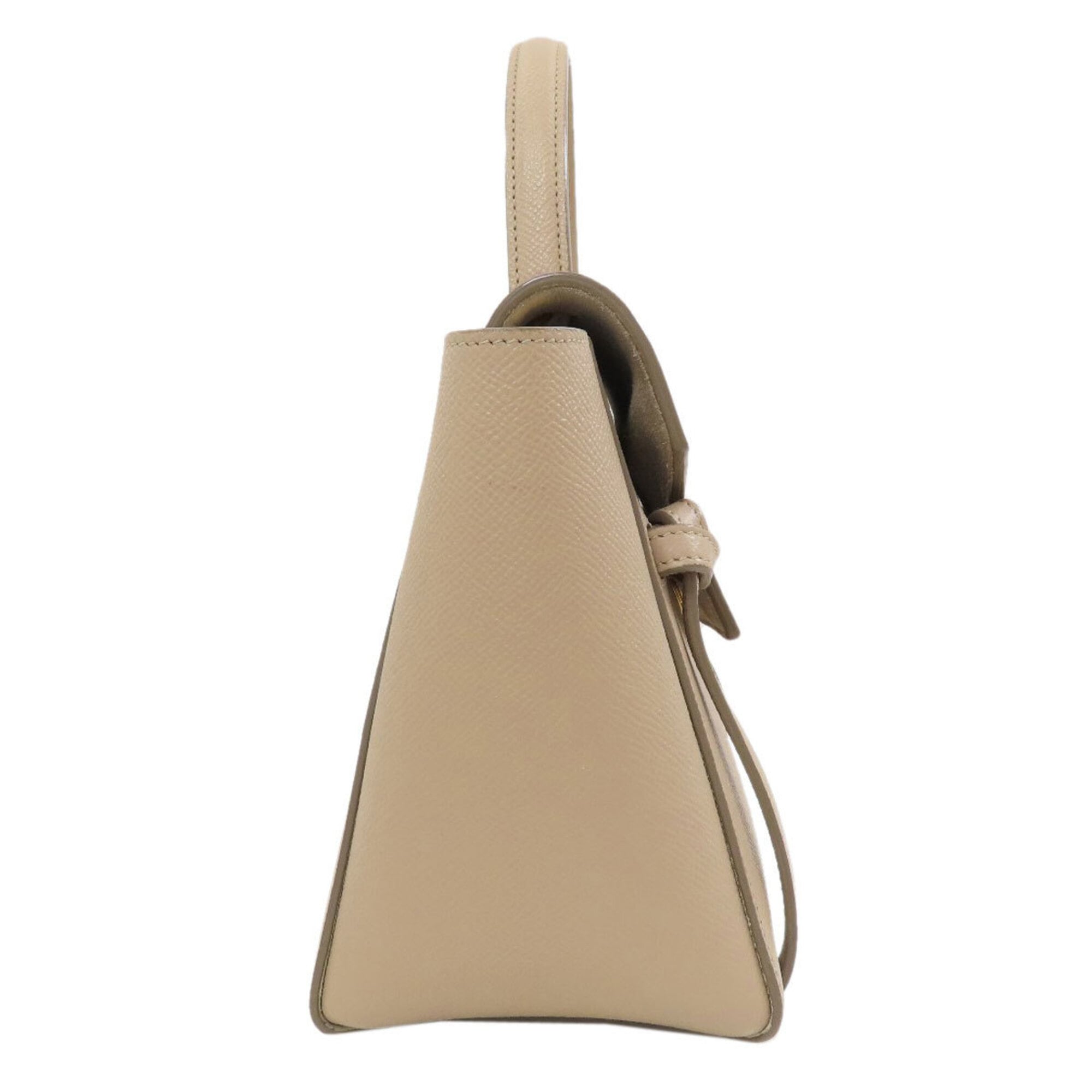 Celine Beige Leather Handbag (Pre-Owned)