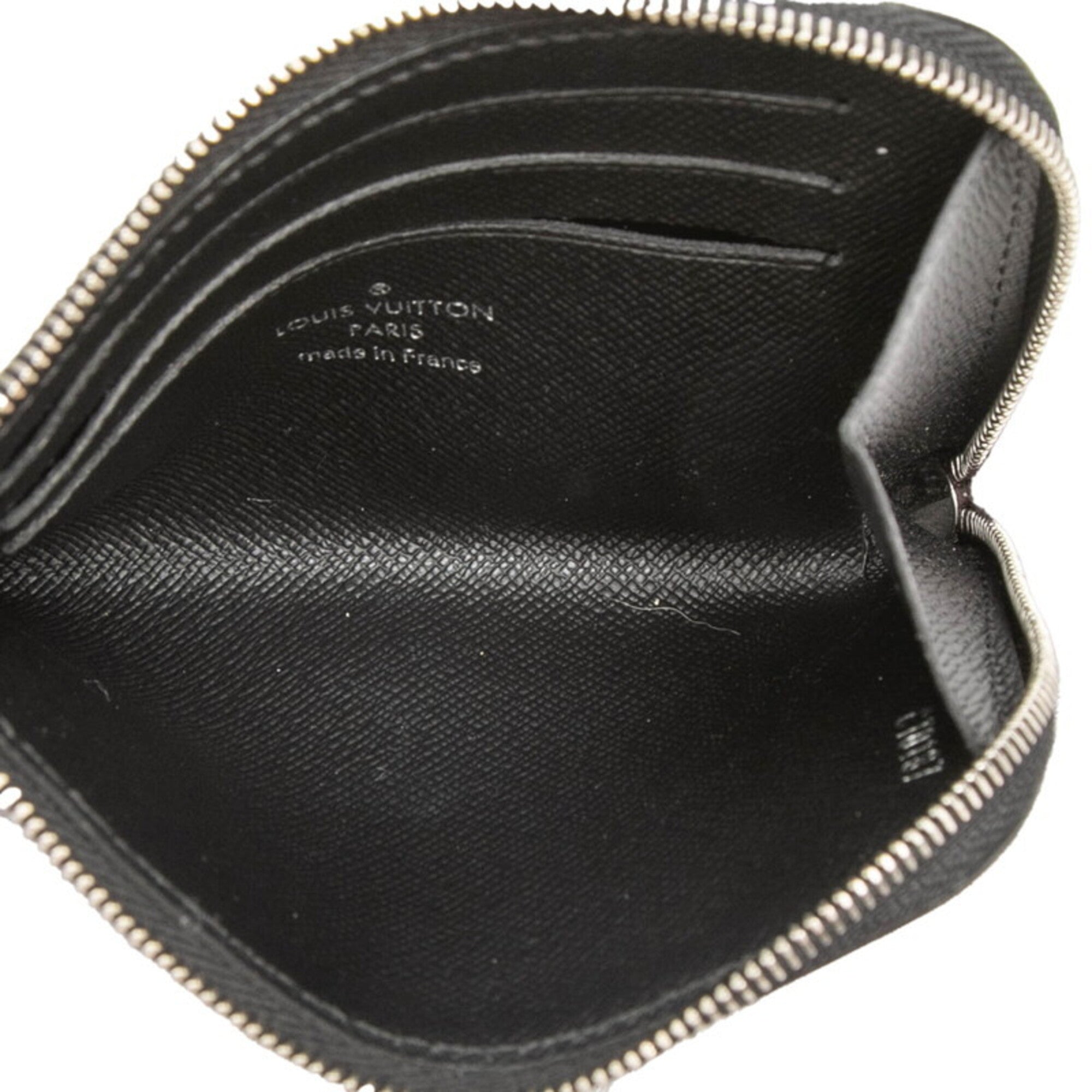 Louis Vuitton Epi Black Leather Coin Purse/Coin Case (Pre-Owned)