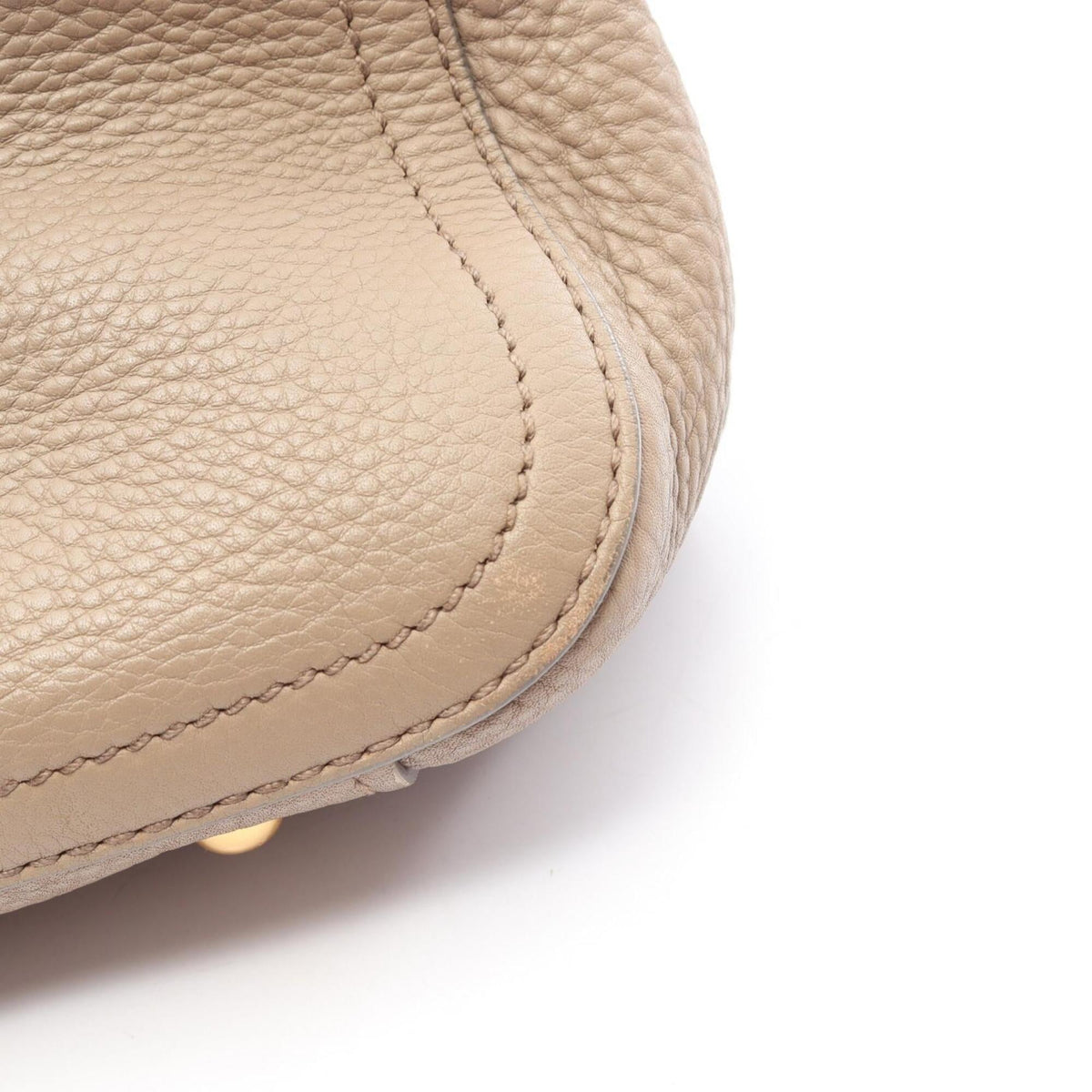Miu Miu Beige Leather Handbag (Pre-Owned)