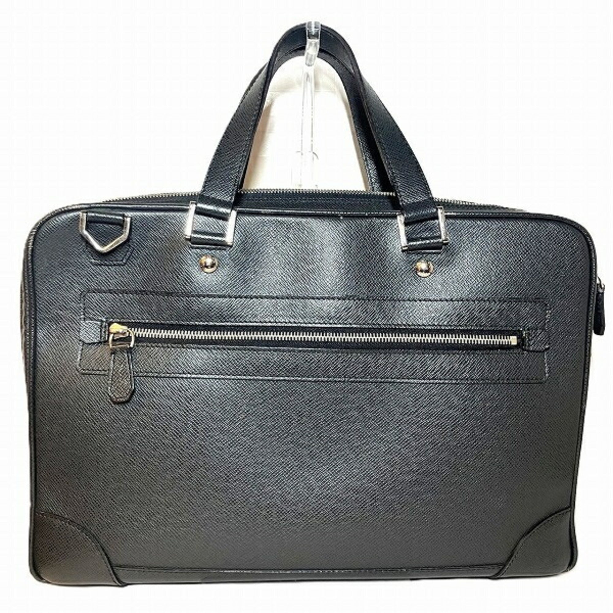 Louis Vuitton Ardoise Taiga Leather Handbag (Pre-Owned)