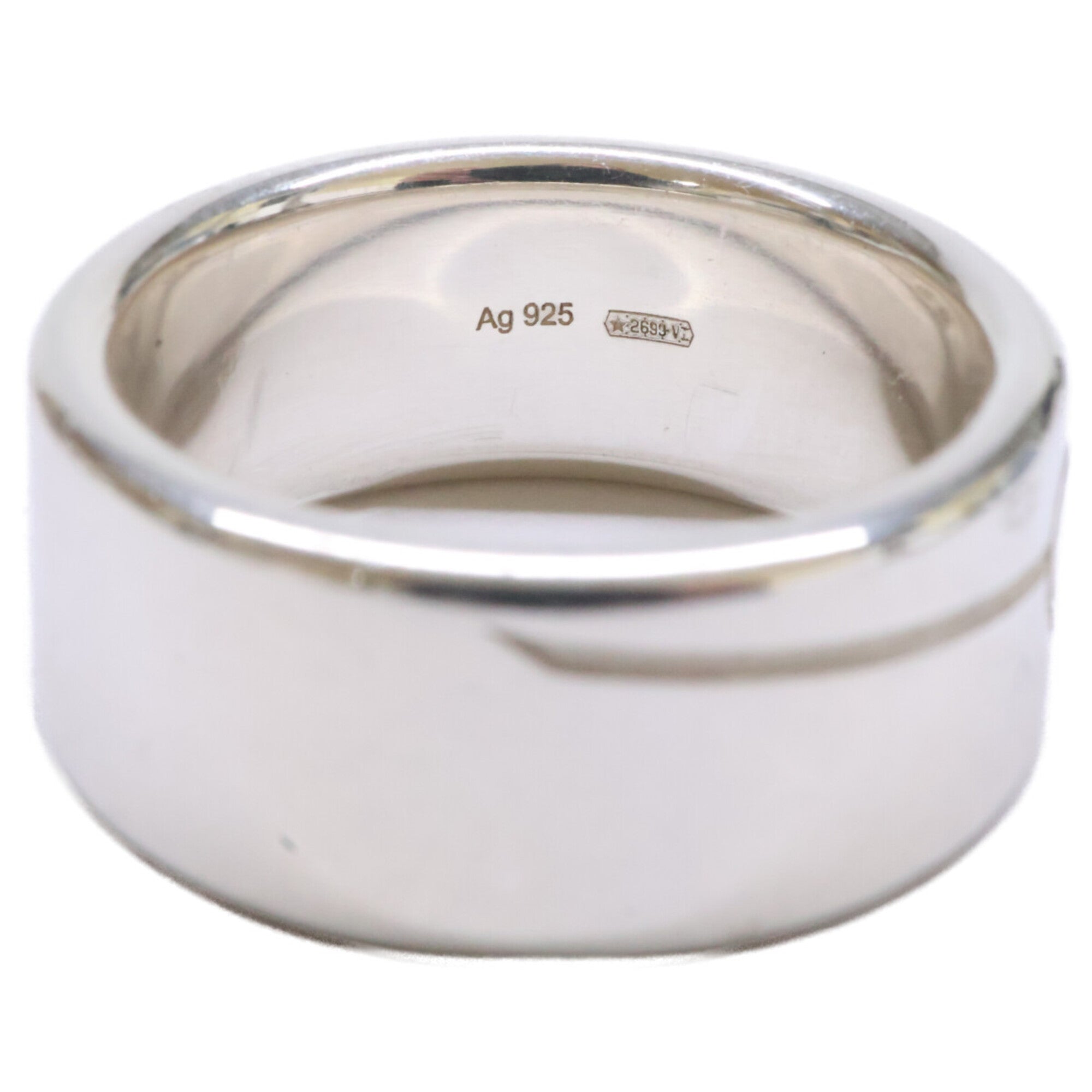 Gucci Silver Silver 925 Band Ring (Pre-Owned)