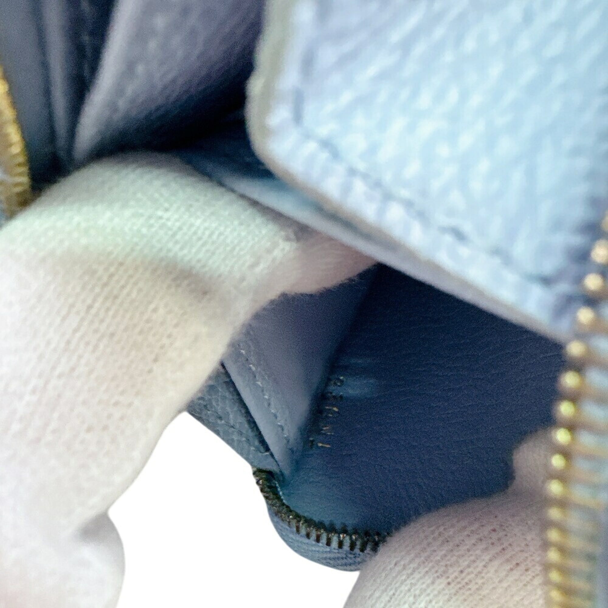 Louis Vuitton Monogram Empreinte Blue Monogram Empreinte Wallet (Bi-Fold) (Pre-Owned)