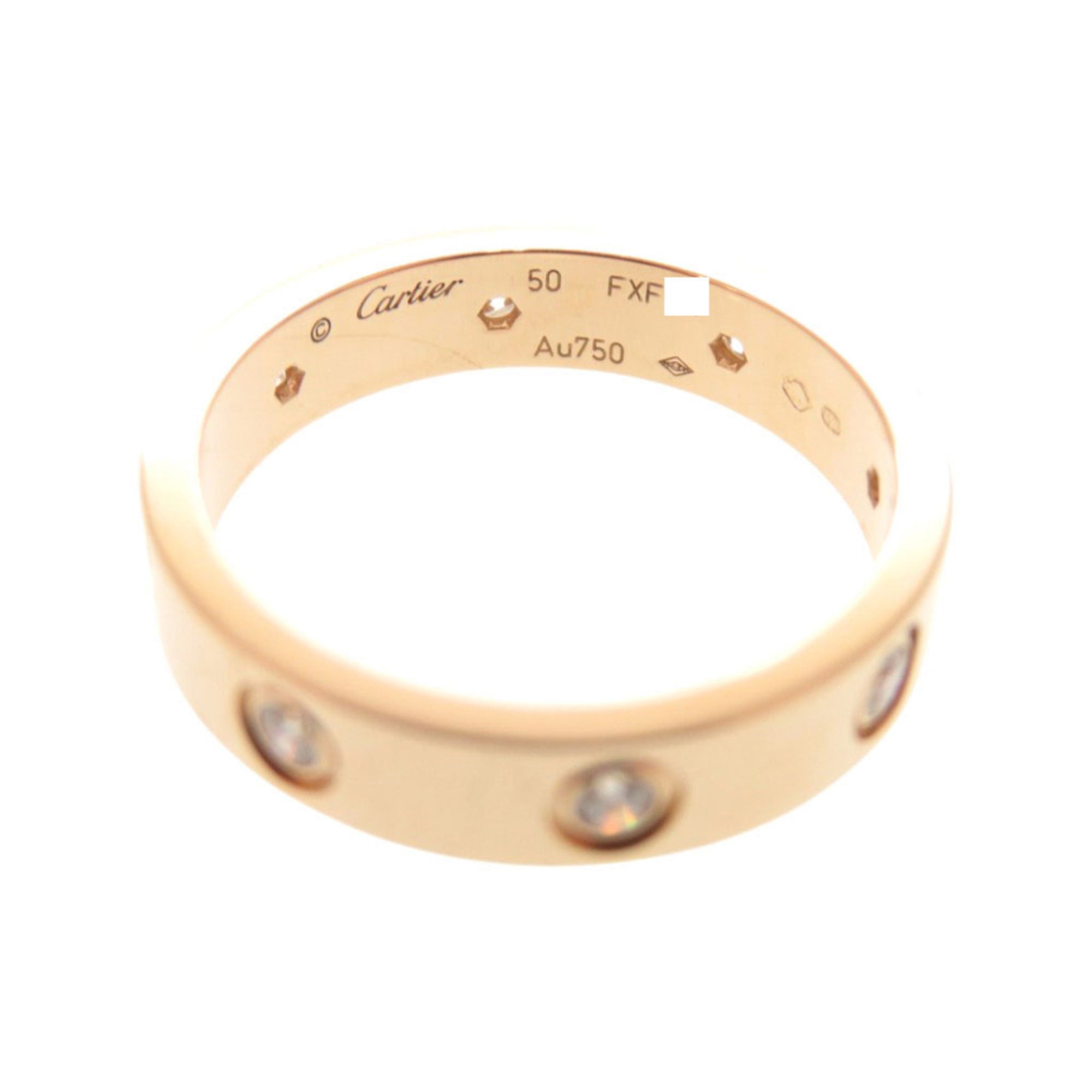 Cartier Pink Gold Pink Gold (18K) Band Ring (Pre-Owned)