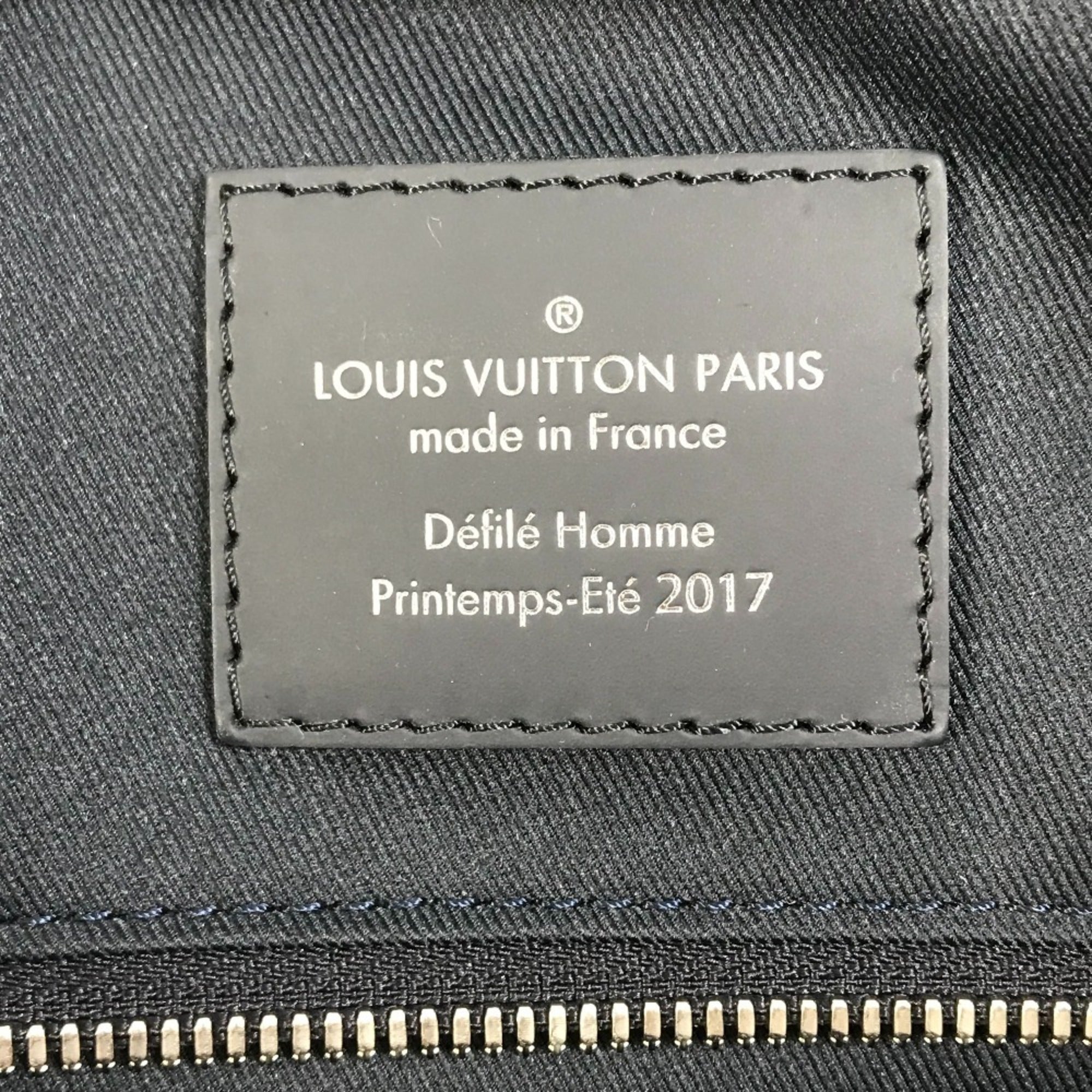 Louis Vuitton Monogram Savane Navy Shoulder Bag Tote Bag (Pre-Owned)