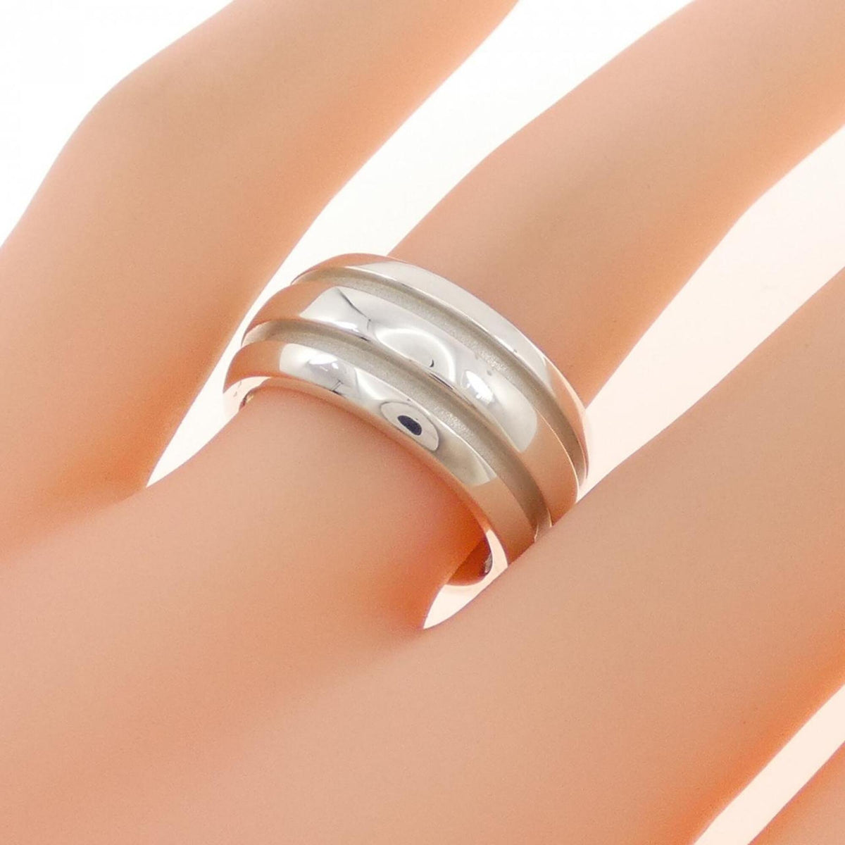 Tiffany Silver 925 Band Ring (Pre-Owned)