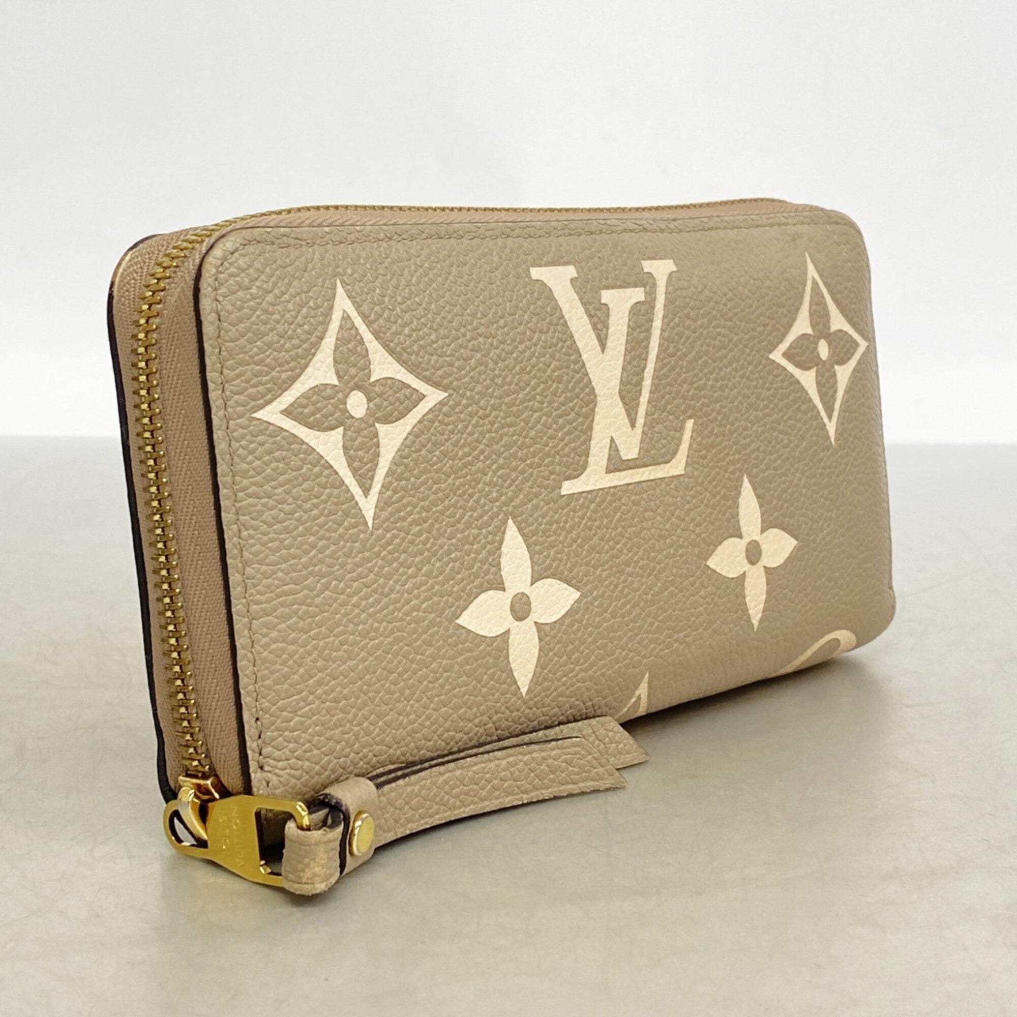 Louis Vuitton Cream Tourterelle Long Wallet (Bi-Fold) (Pre-Owned)