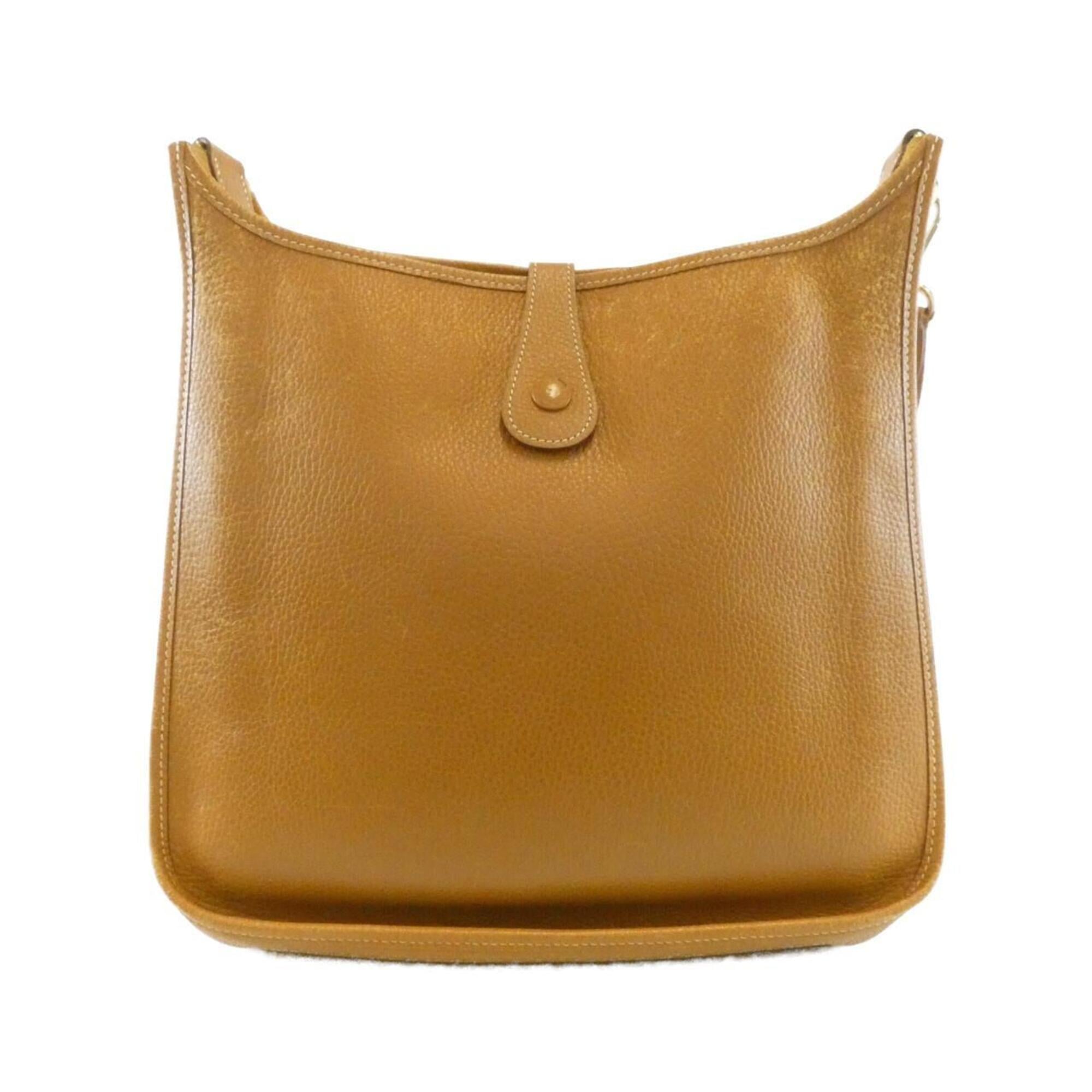 Hermes Camel Ardennes Leather Shoulder Bag (Pre-Owned)