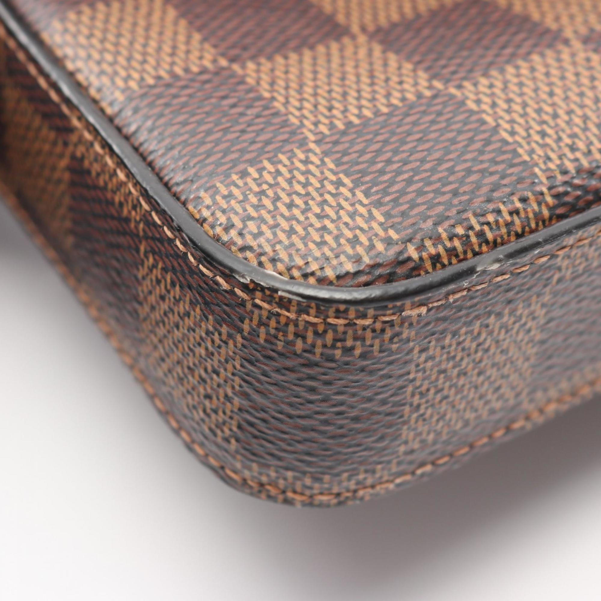 Louis Vuitton Brown Damier Canvas Ebene Coated Canvas Pochette Shoulder Bag (Pre-Owned)