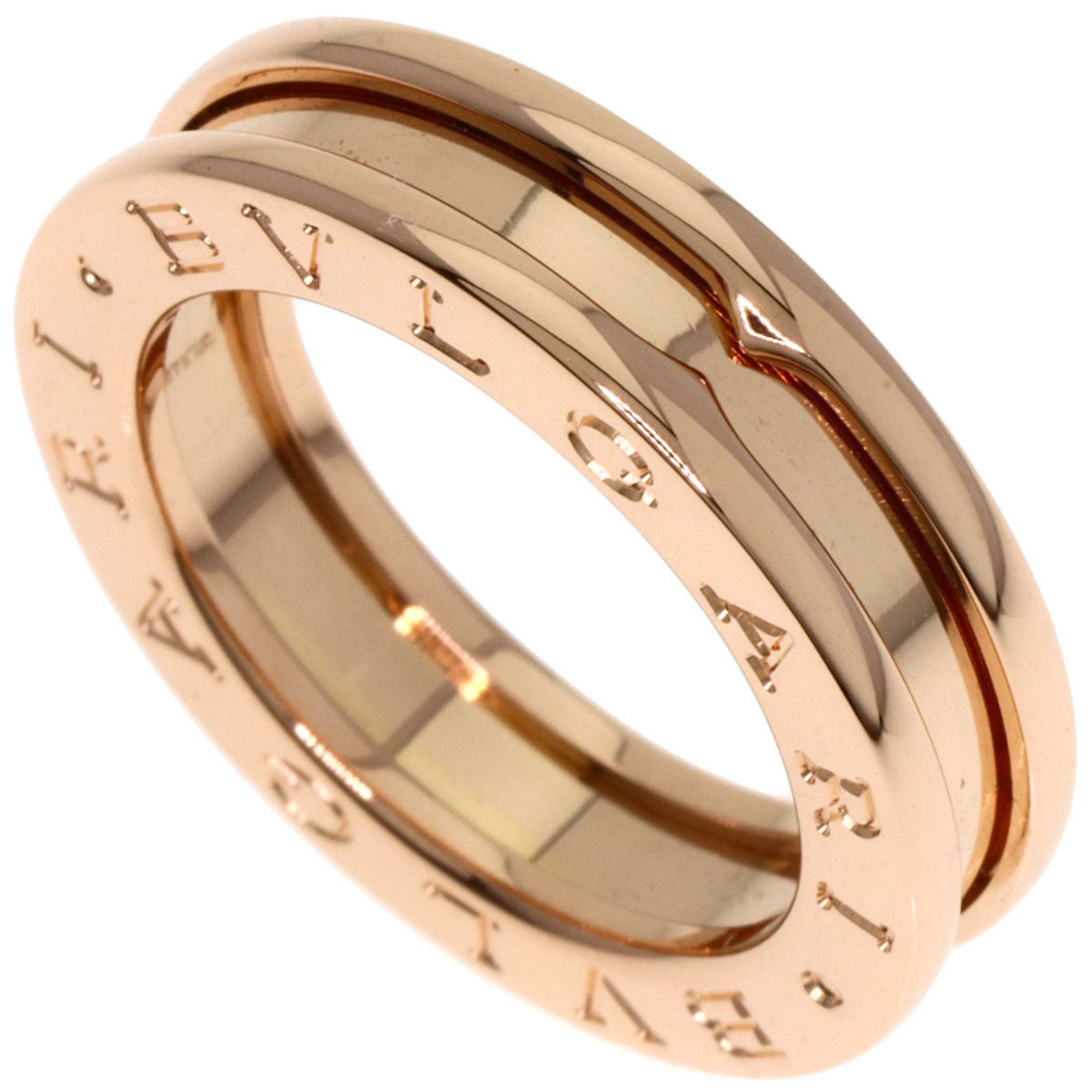 Bvlgari B.Zero1 Pink Gold Pink Gold (18K) Band Ring (Pre-Owned)