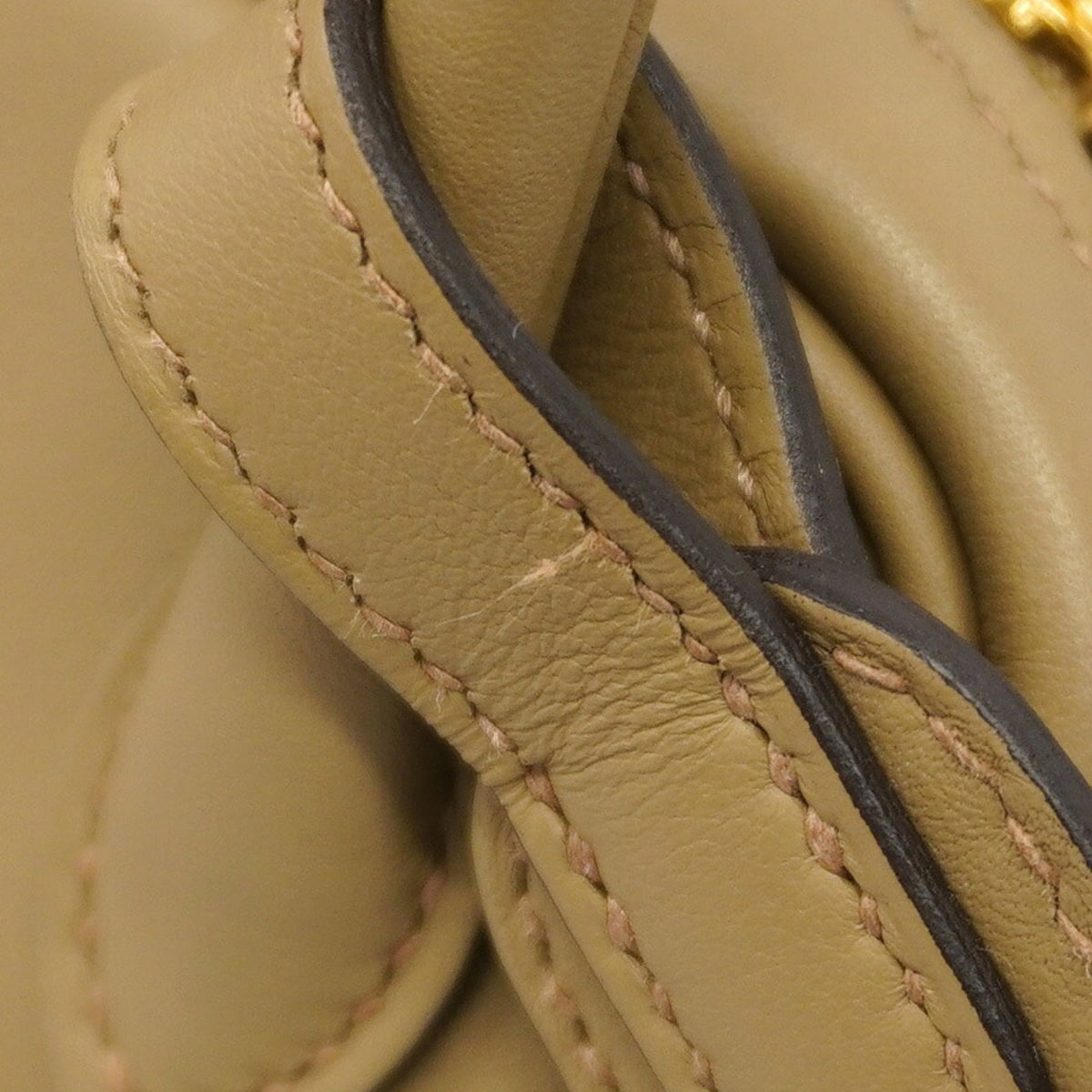 Hermes Brown Swift Leather Handbag (Pre-Owned)
