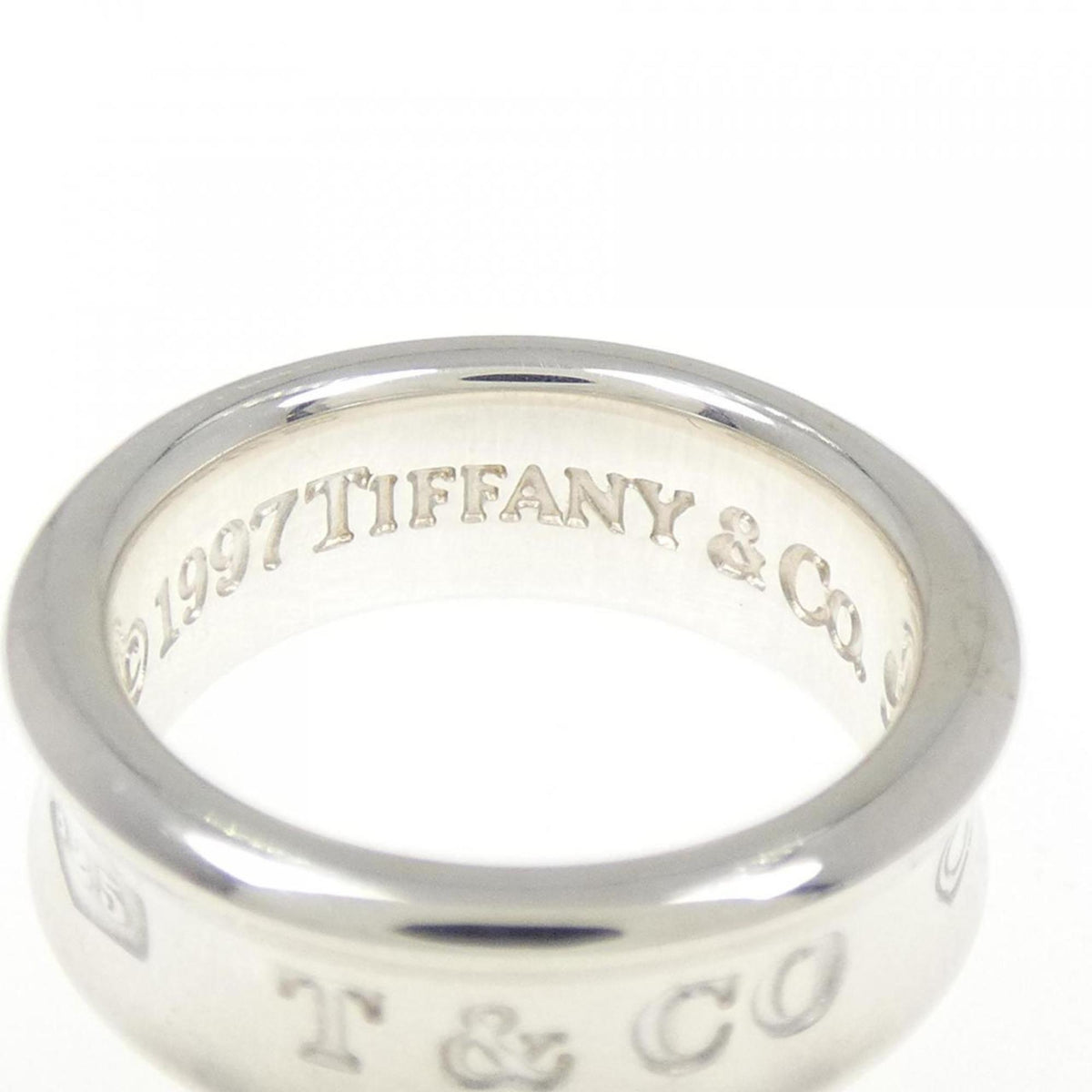 Tiffany Silver 925 Band Ring (Pre-Owned)