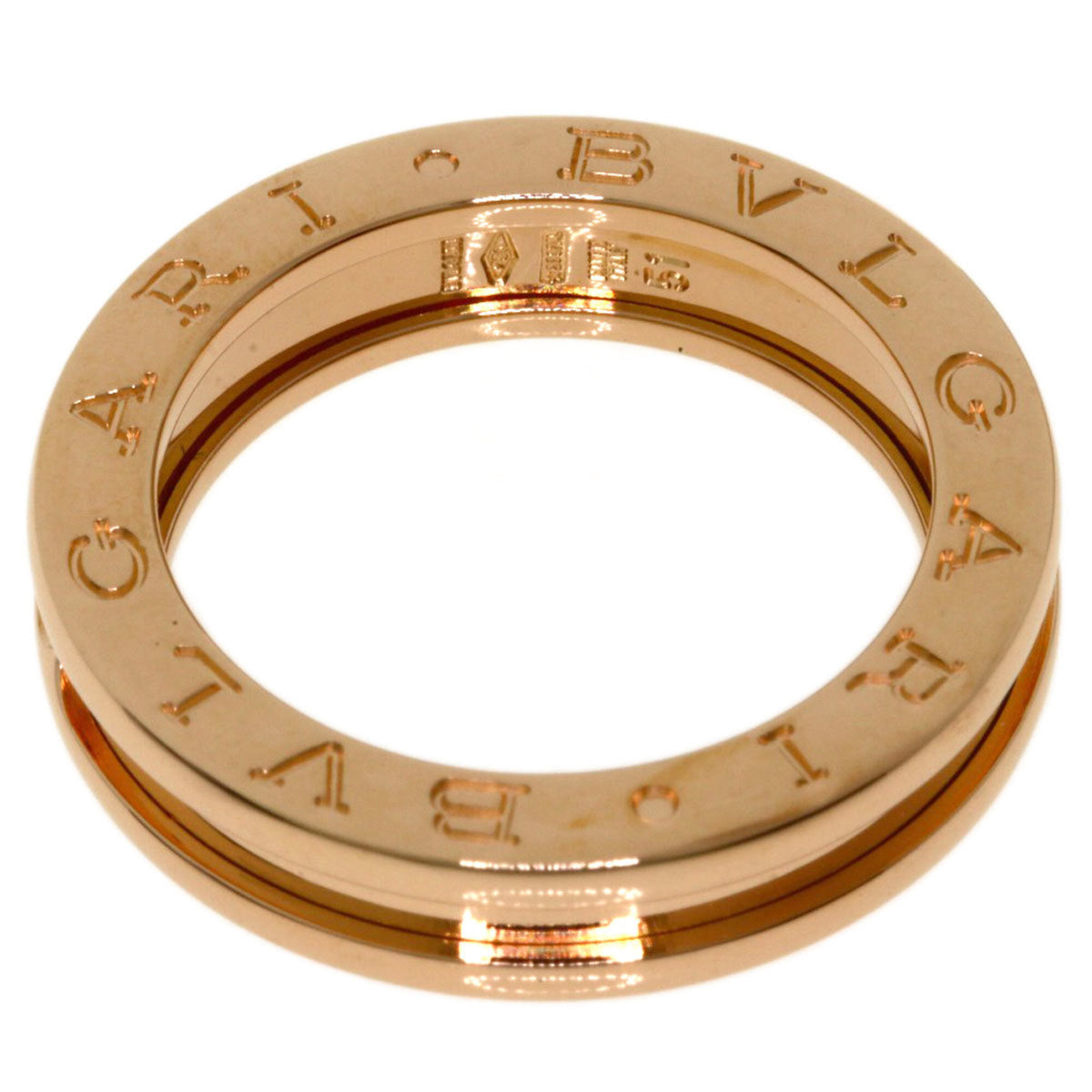 Bvlgari B.Zero1 Pink Gold (18K) Band Ring (Pre-Owned)