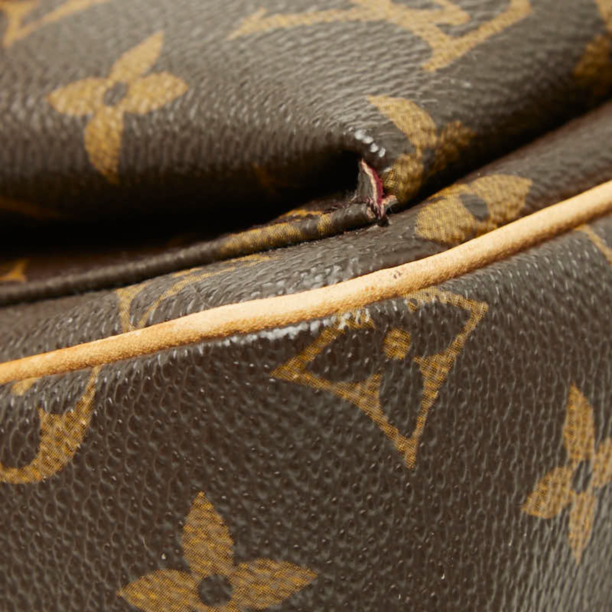 Louis Vuitton Brown Monogram Pvc Shoulder Bag (Pre-Owned)