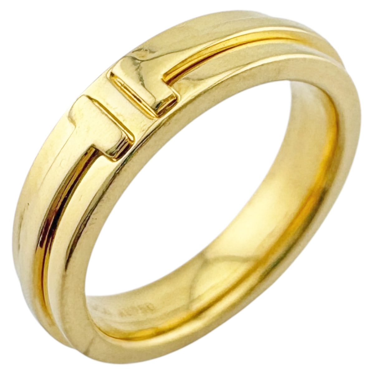 Tiffany Gold Yellow Gold (18K) Band Ring (Pre-Owned)