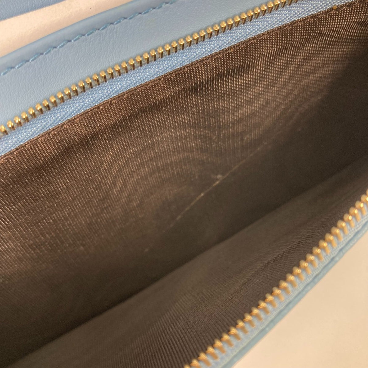 Gucci Blue Leather Shoulder Bag (Pre-Owned)