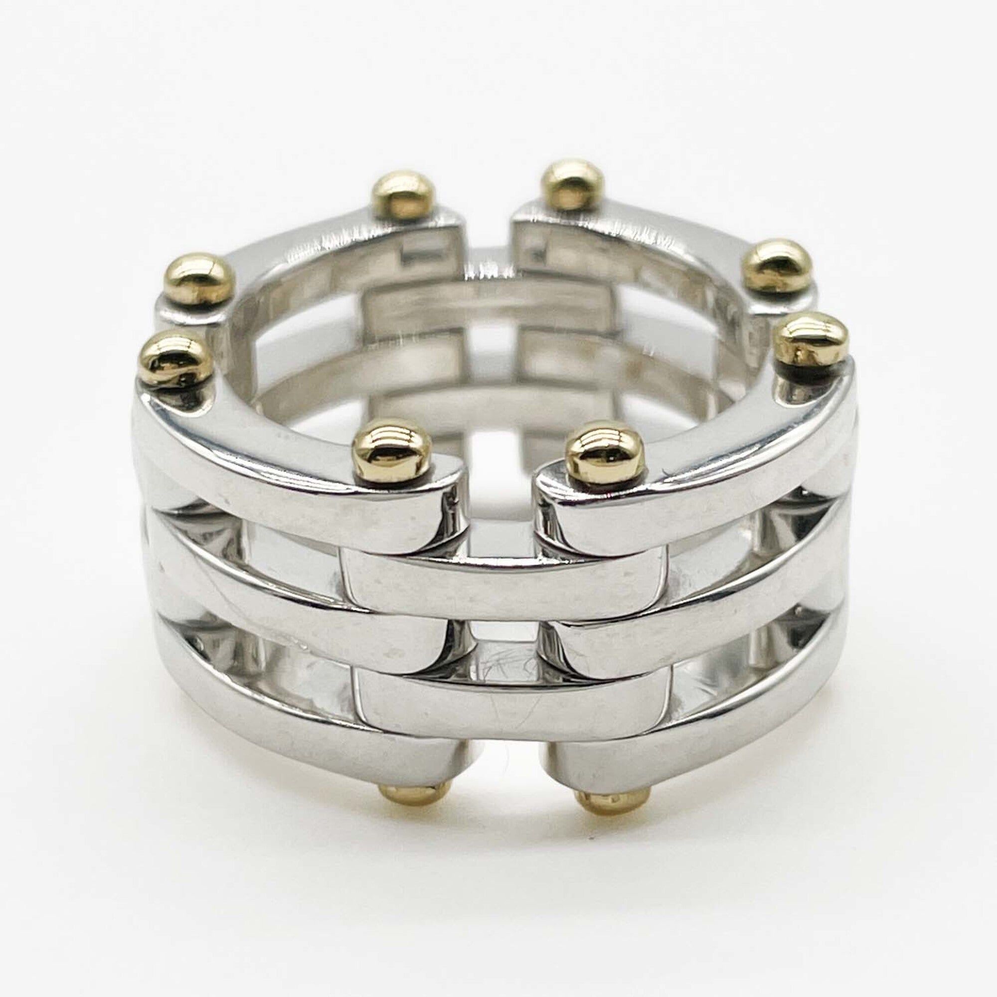 Tiffany Yellow Gold (18K) Silver 925 Band Ring (Pre-Owned)