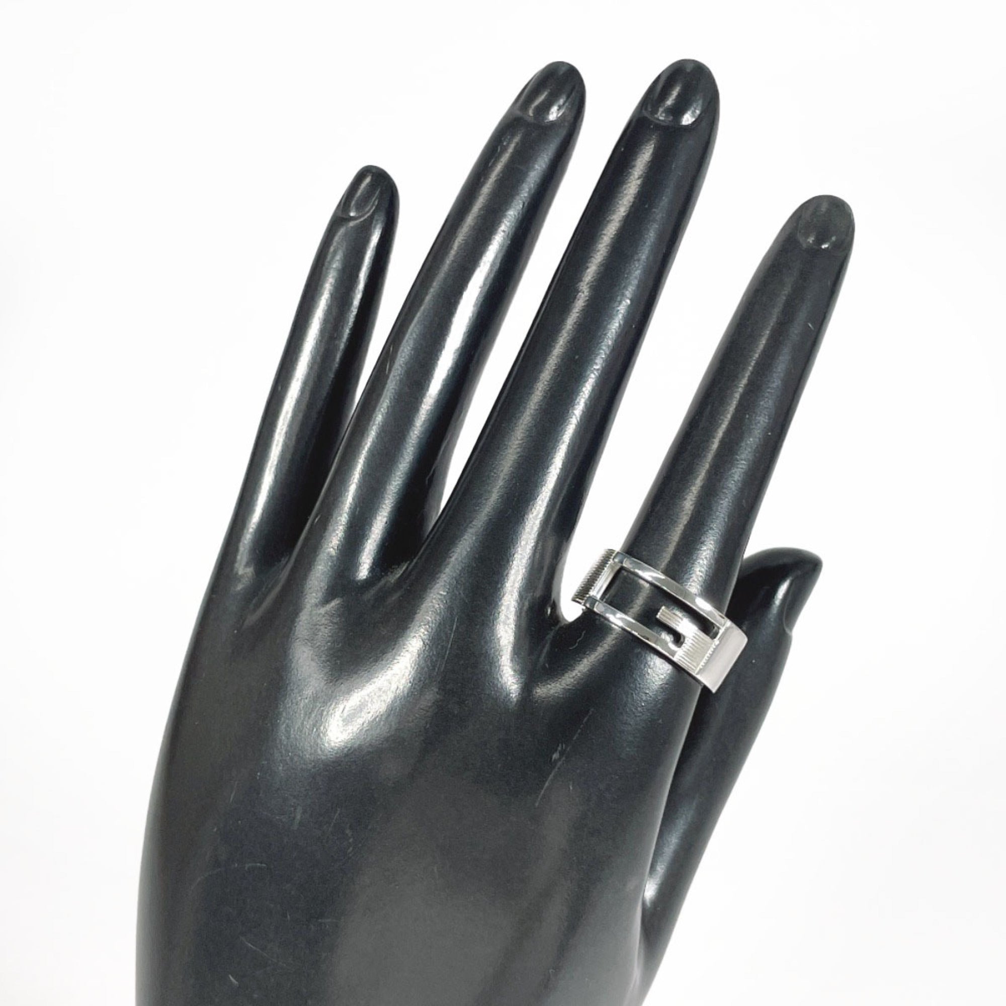 Gucci Silver Silver 925 Band Ring (Pre-Owned)