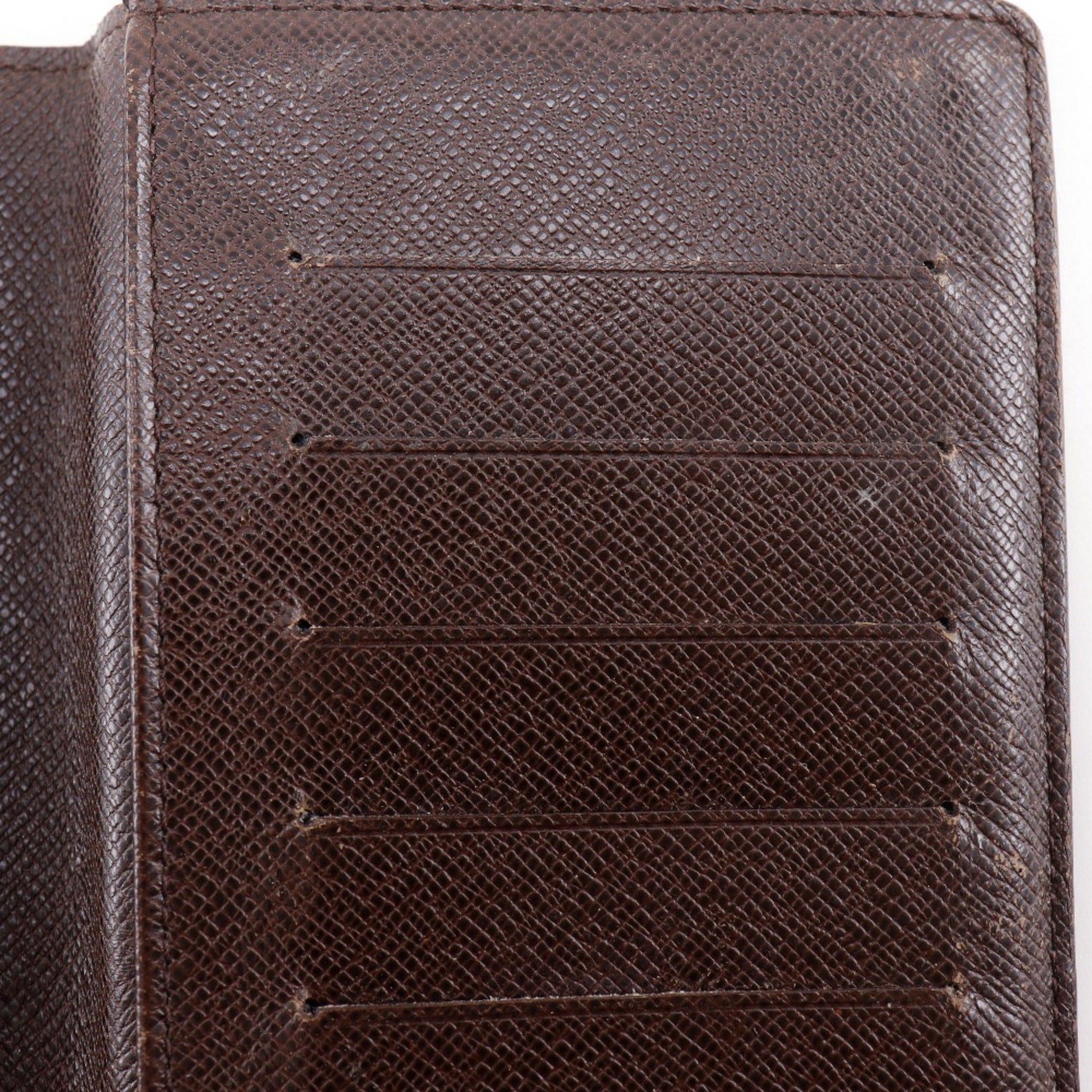 Louis Vuitton Brown Damier Canvas Bill Wallet (Bi-Fold) (Pre-Owned)